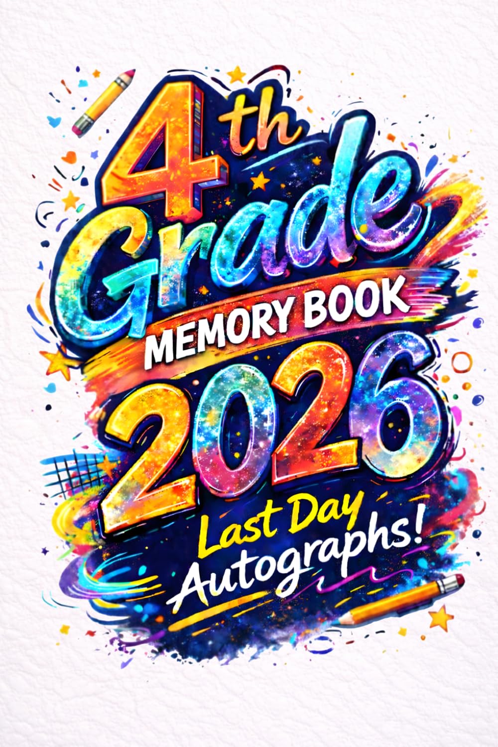 ler totalmente 4th Grade Memory Book Last Day Autographs: A Classroom Keepsake Journal for Fourth Grade Students to Exchange Messages and Signatures