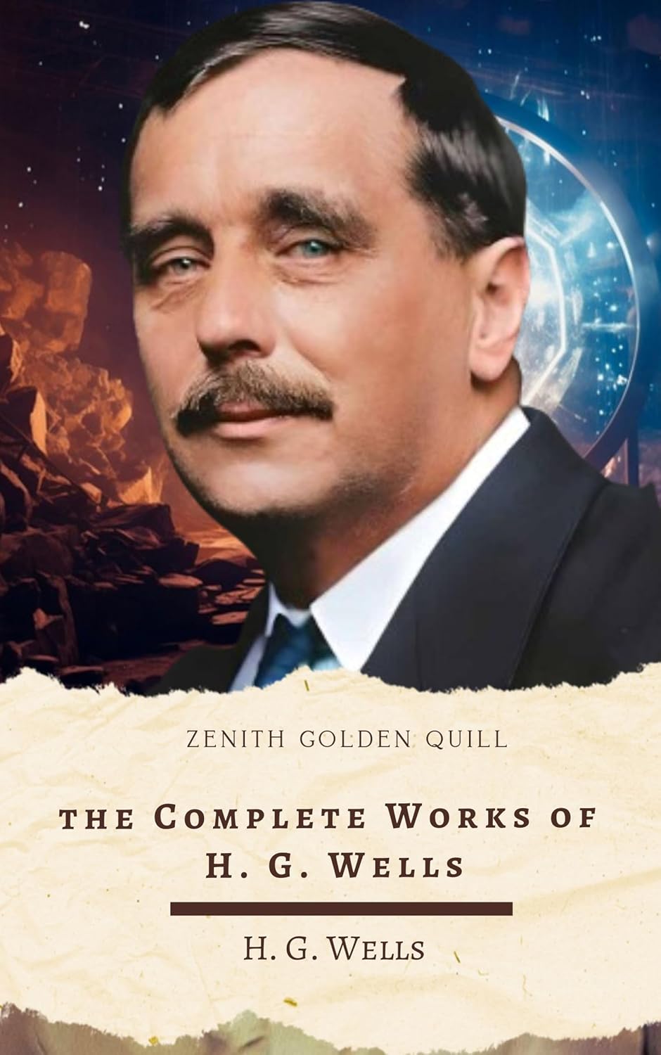 The Complete Works of H. G. Wells: A Groundbreaking Collection of Science Fiction, Social Commentary, and Futuristic Vision (English Edition)