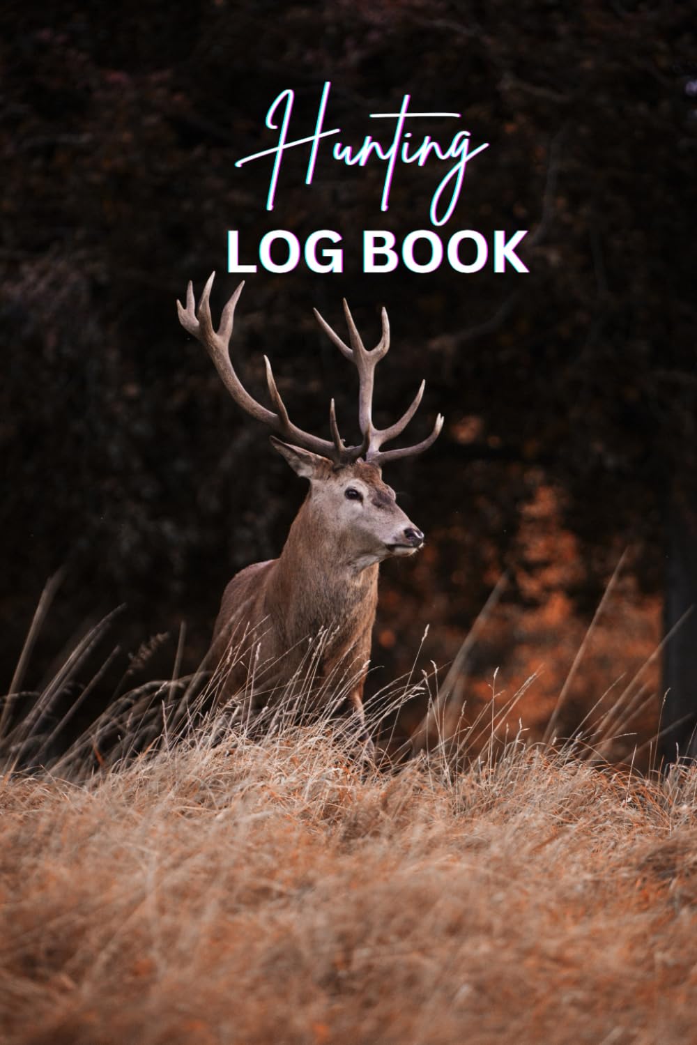 Hunting Log Book-Hunting Trip Tracking Journal: Red Deer Photo Cover baixar livro de graça