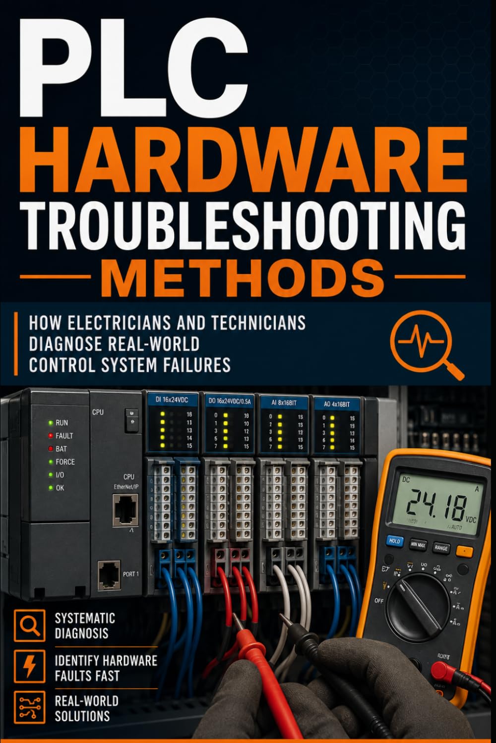 capítulo por capítulo baixar PLC Hardware Troubleshooting Methods: How Electricians and Technicians Diagnose PLC Power, I/O, Communication, and Control System Failures