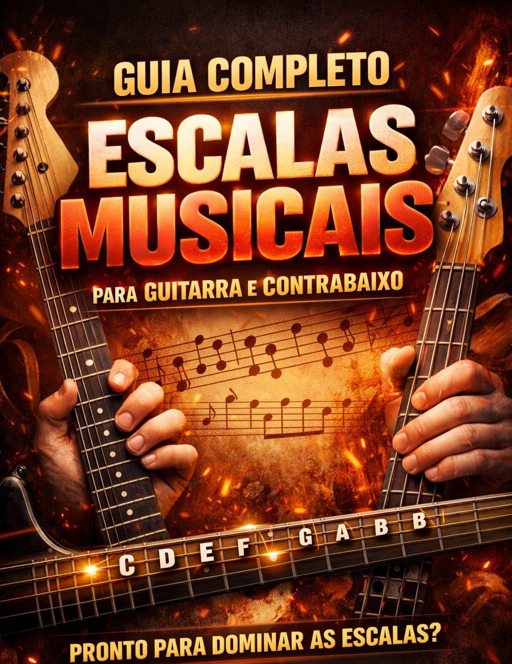 Guia Completo de Escalas Musicais: Aprenda escalas na prática e evolua na guitarra/contrabaixo rapidamente baixar livro de graça