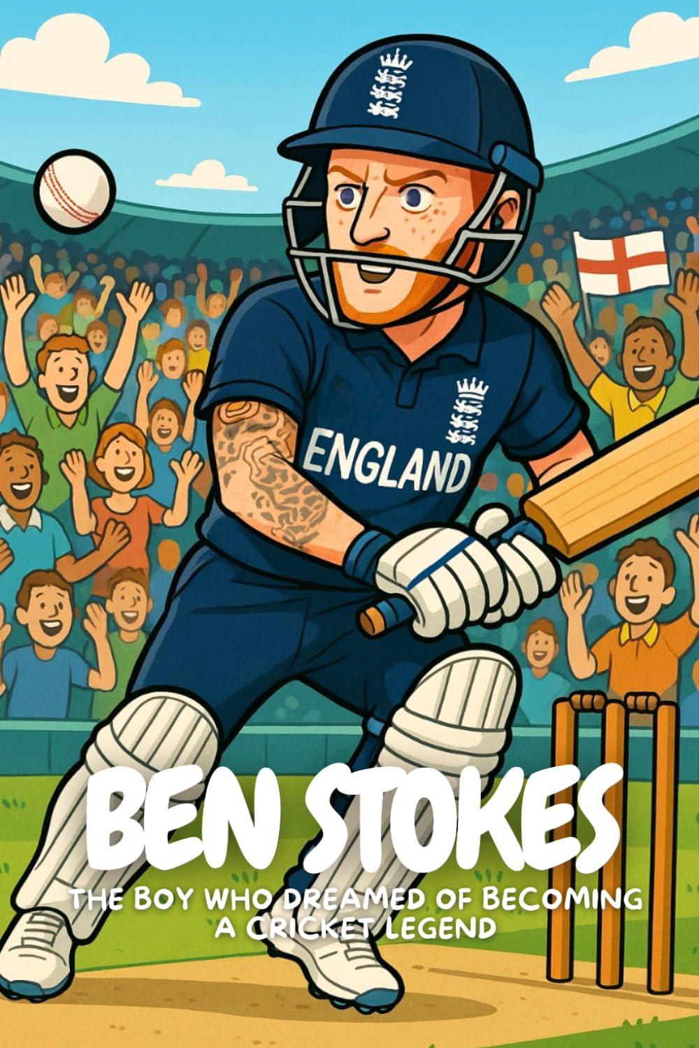 capítulo por capítulo baixar Ben Stokes: An Inspiring Journey for Young Cricket Fans.