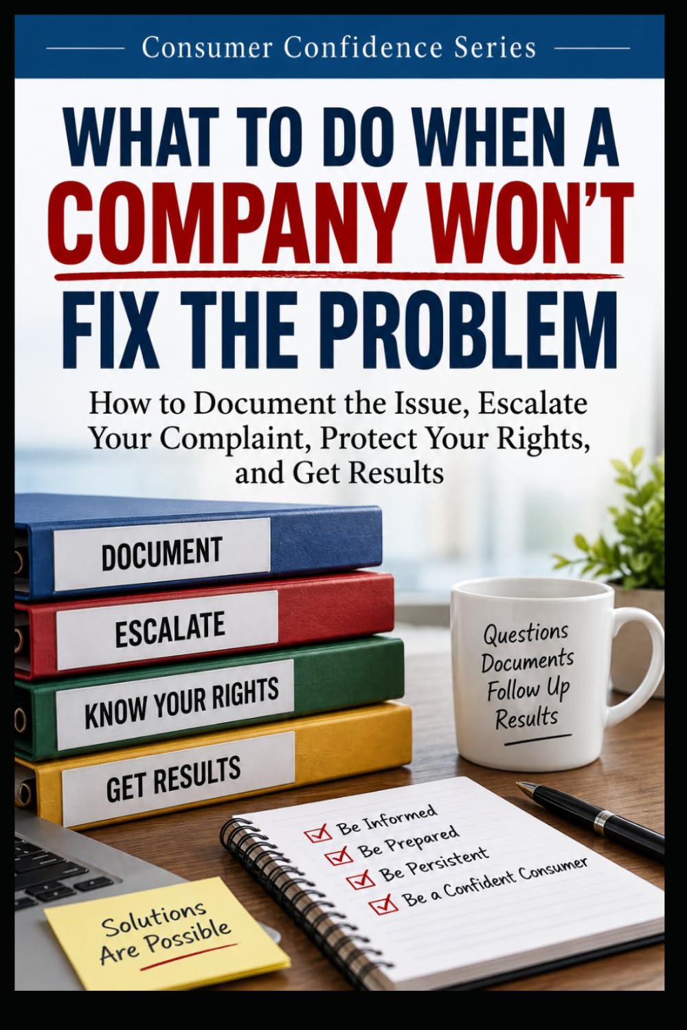 What to do When a Company Won't Fix the Problem: How to Document the Issue, Escalate Your Complaint, Protect Your Rights, and Get Results: 8 baixar livro de graça