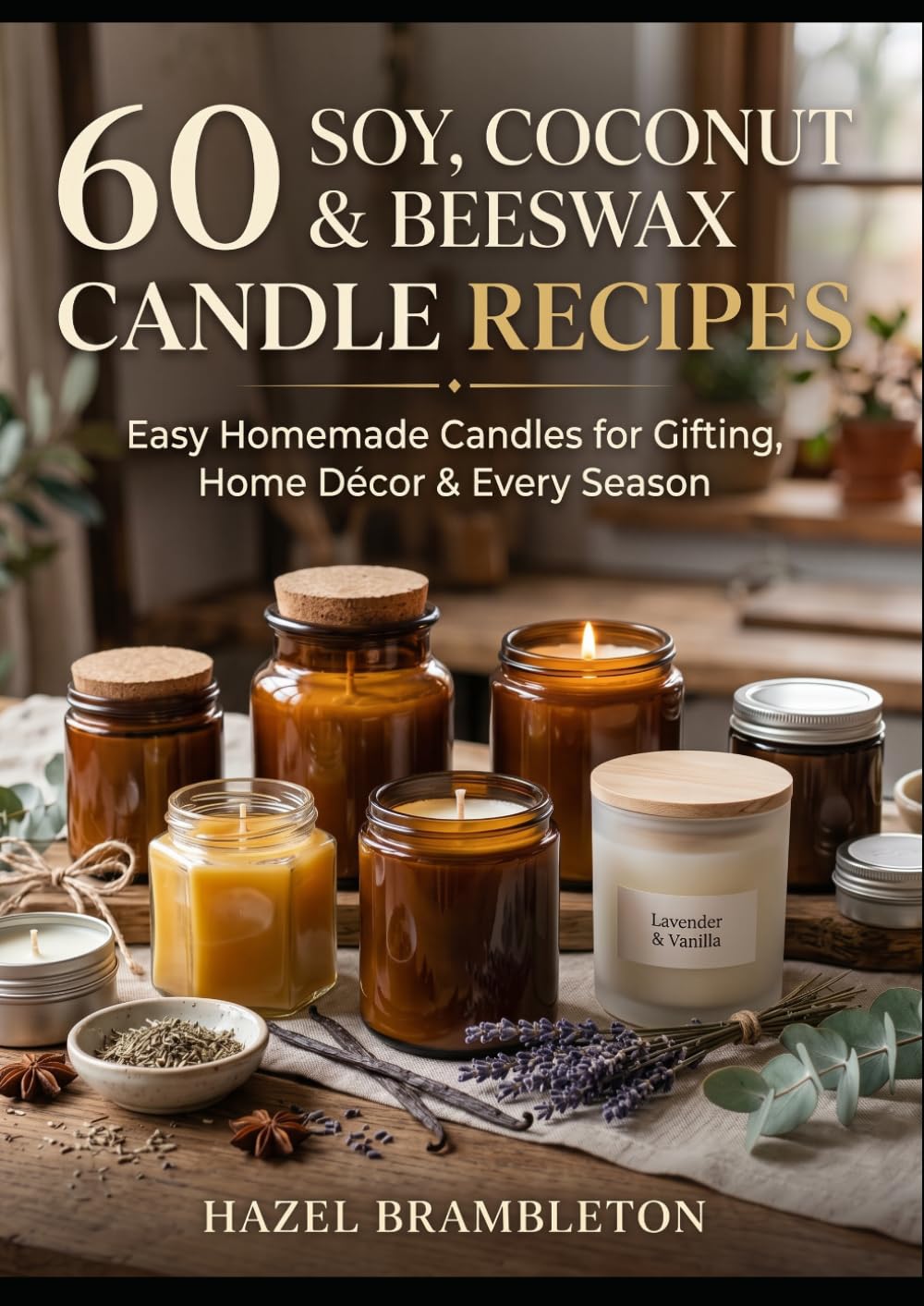 ler totalmente 60 Soy, Coconut & Beeswax Candle Recipes: Scented Candle Projects for Gifting, Home Décor & Every Season
