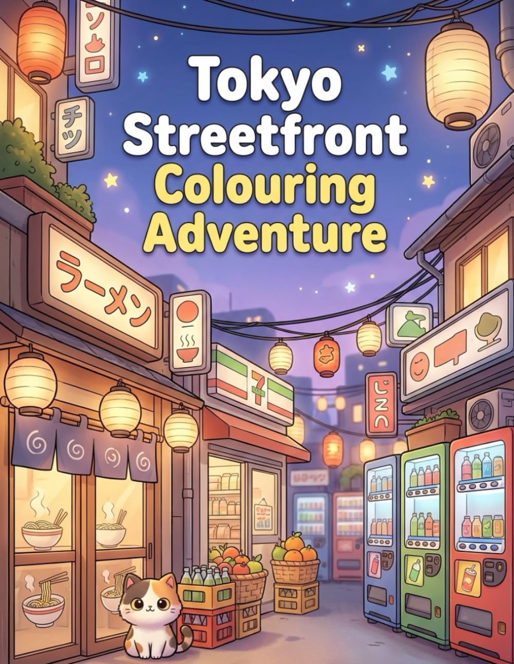 ler totalmente Tokyo Streetfront: Colouring Adventure