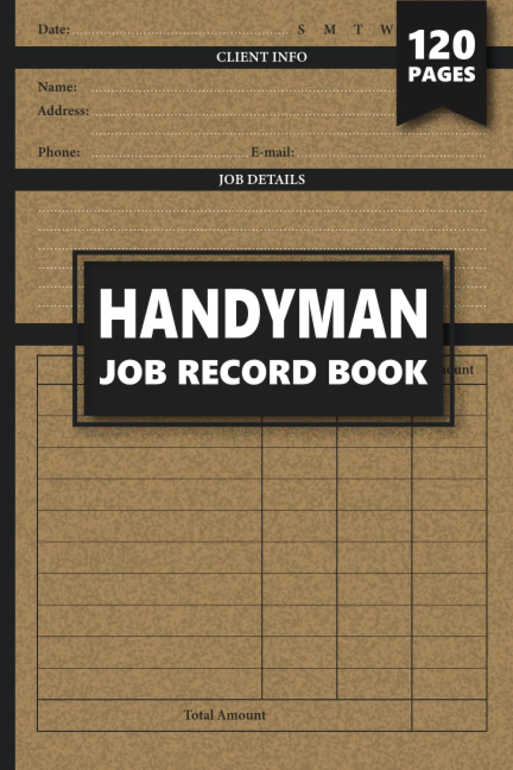 Handyman Job Record Book: Job Estimate Details Log and Task Tracker for Self-Employed and Small Businesses baixar livro de graça