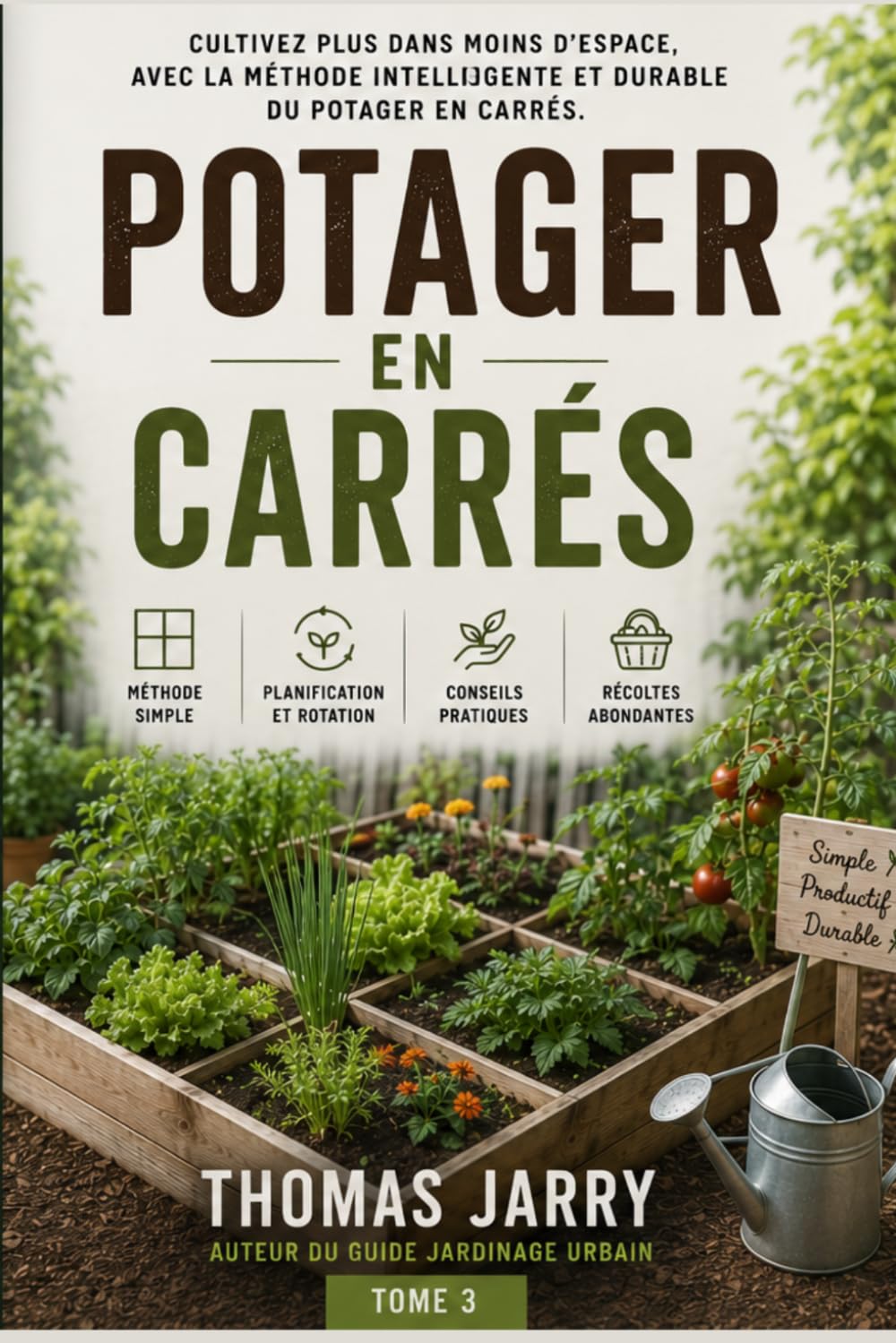 ler totalmente Potager en Carrés: La Méthode Complète pour Cultiver Légumes et Aromates en Espace Réduit: Jardins de Poche- Tome 3 (French Edition)
