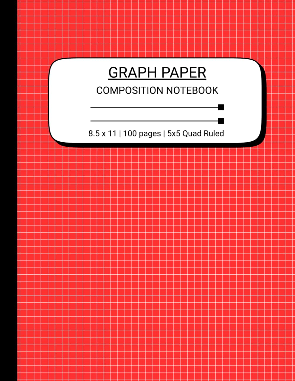 capítulo por capítulo baixar Math & Science Graph Notebook: 8.5 x 11 Grid Paper Composition Journal: 100 Pages of Quad Ruled 5x5 Graph Paper for Students, Engineers, and Creative Thinkers | Red Cover