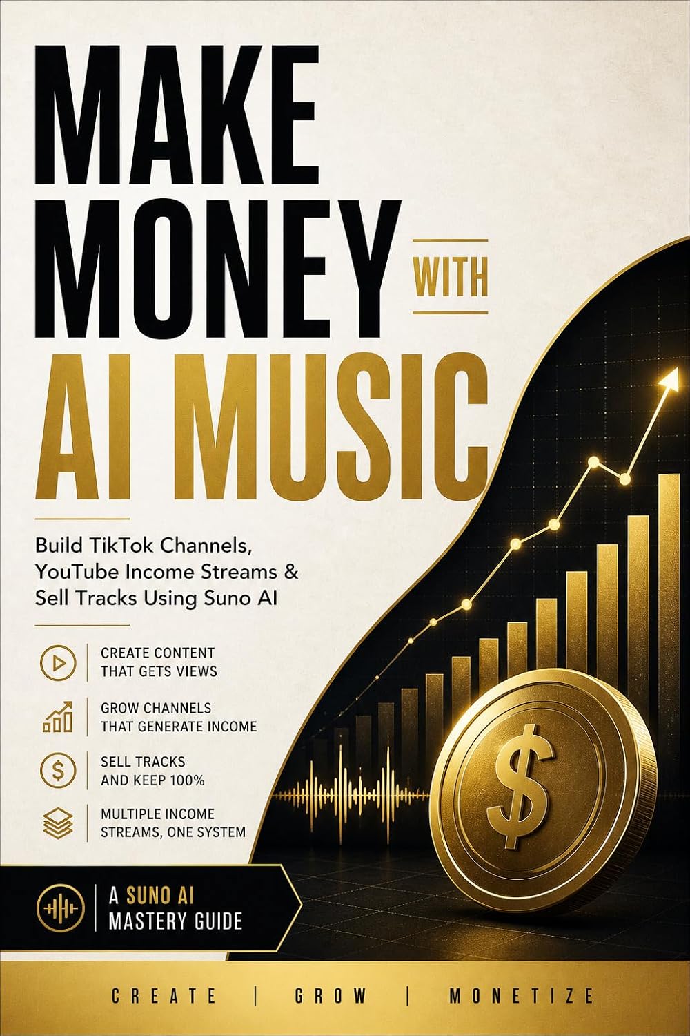 ler totalmente AI Music Income Blueprint: Turn Suno Beats into Real Revenue: TikTok, YouTube, Beat Sales & Streaming Royalties (Suno AI Music Monetization Series) (English Edition)