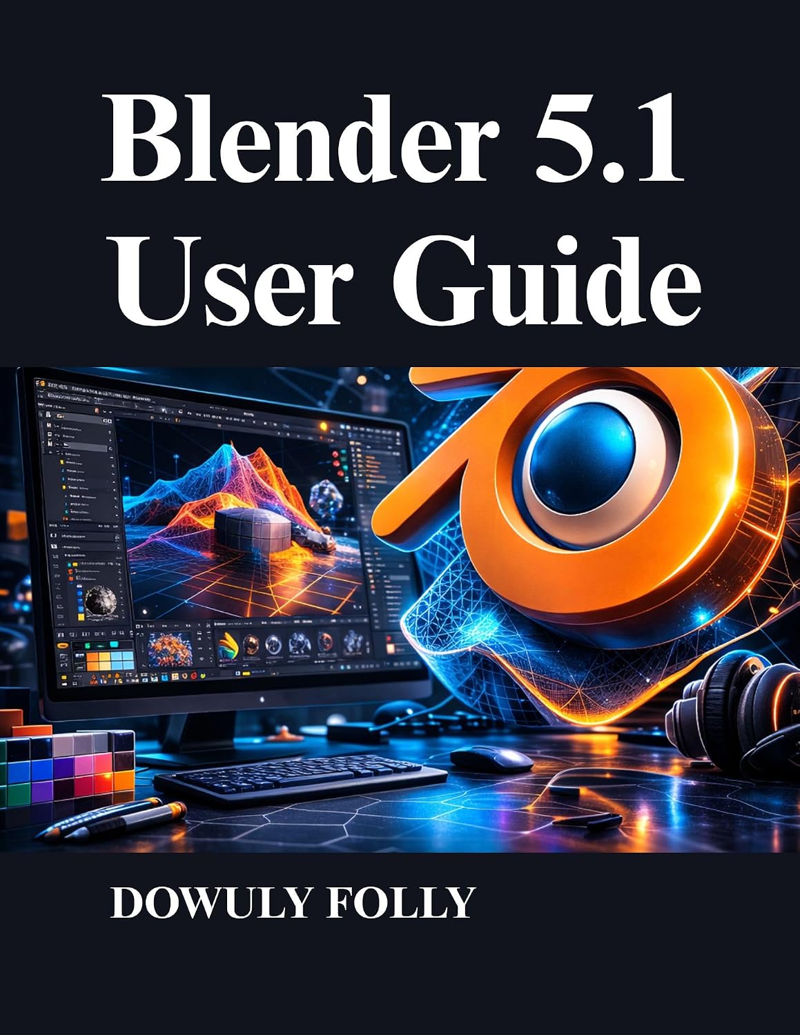 ler totalmente Blender 5.1 User Guide: Master 3D Modeling, Procedural Design, and Rendering (English Edition)