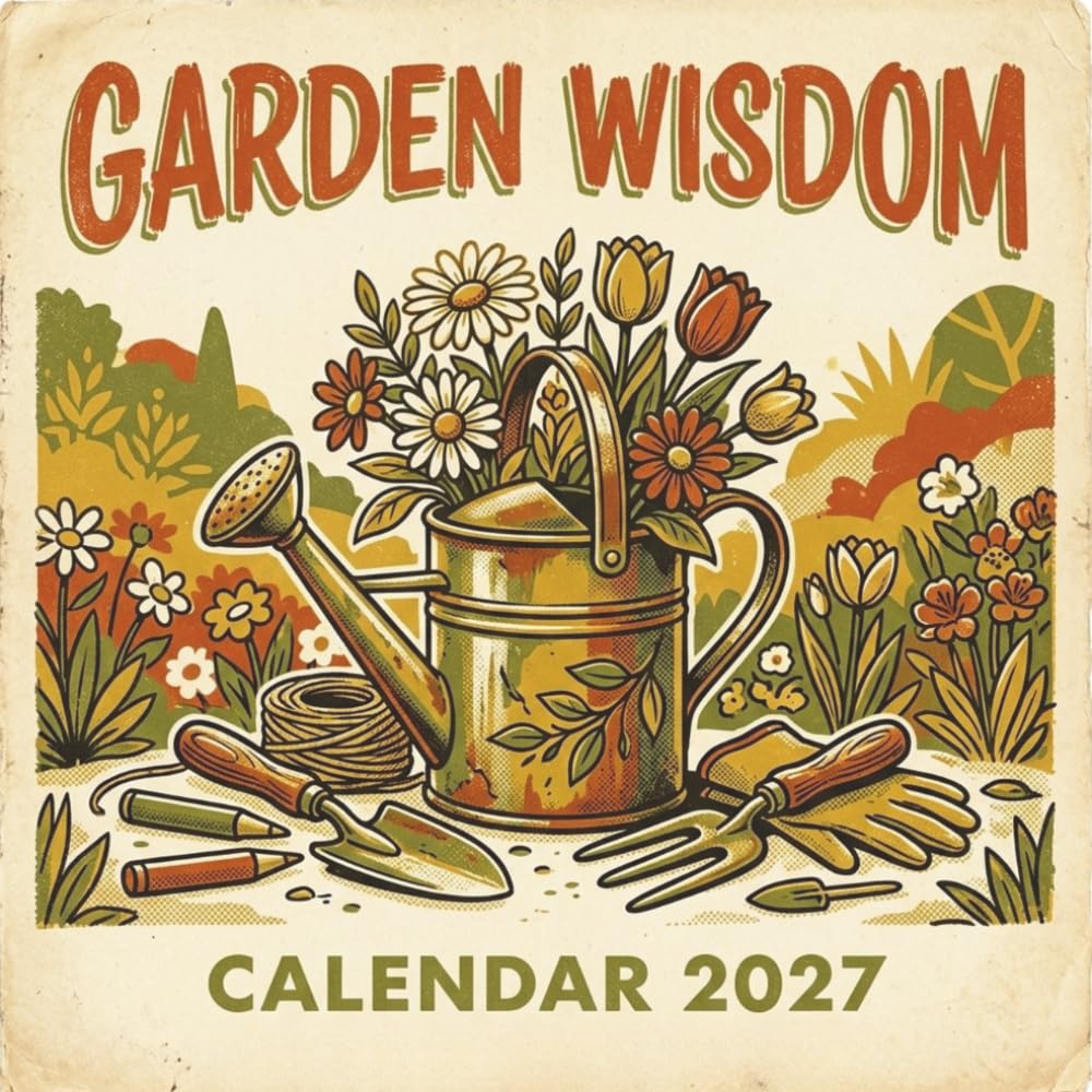 Garden Wisdom Calendar 2027: A charming mid-century modern celebration of gardening, classic botanical tools, and nostalgic design baixar livro de graça