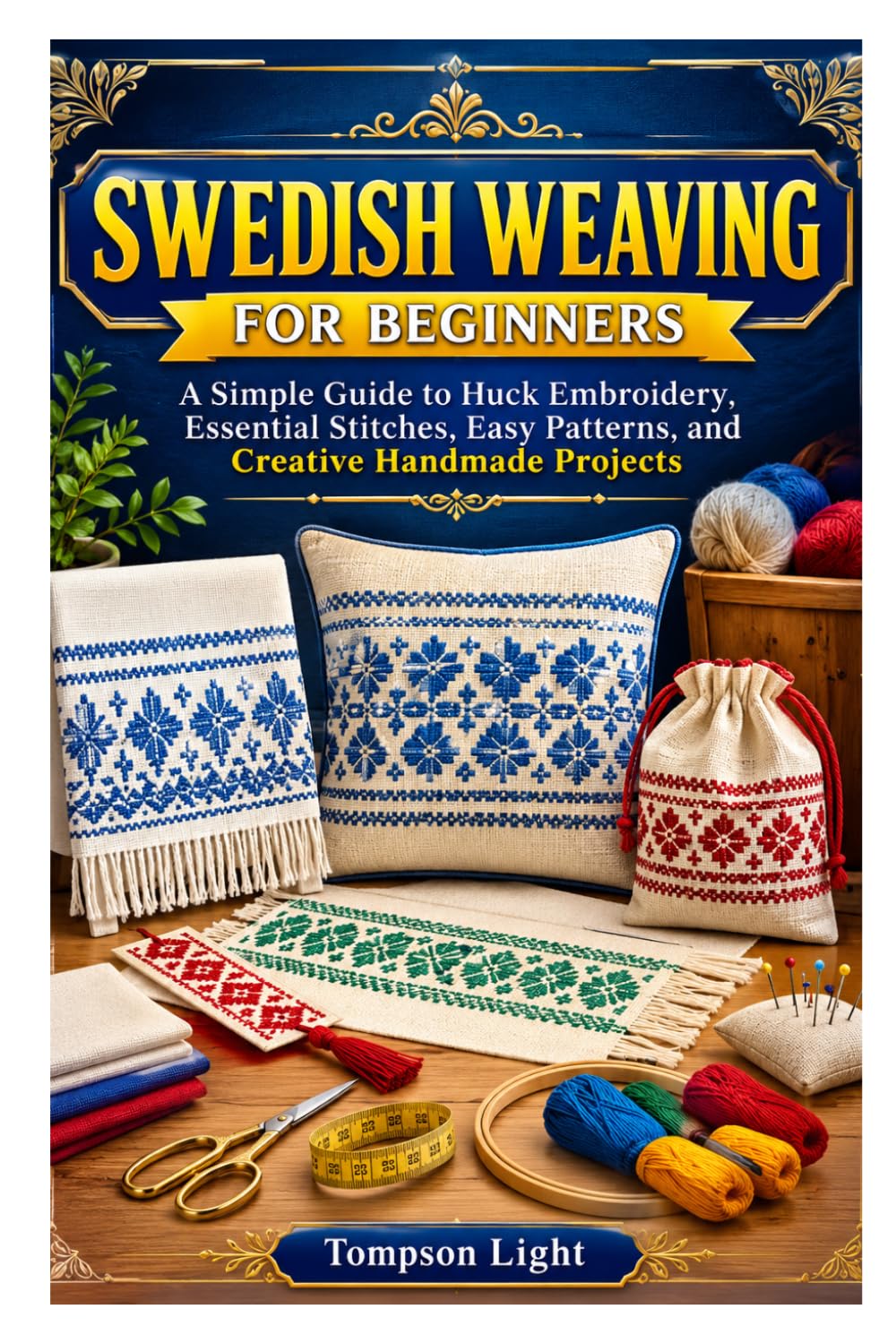 SWEDISH WEAVING FOR BEGINNERS: A Simple Guide to Huck Embroidery, Essential Stitches, Easy Patterns, and Creative Handmade Projects baixar o livro de graça