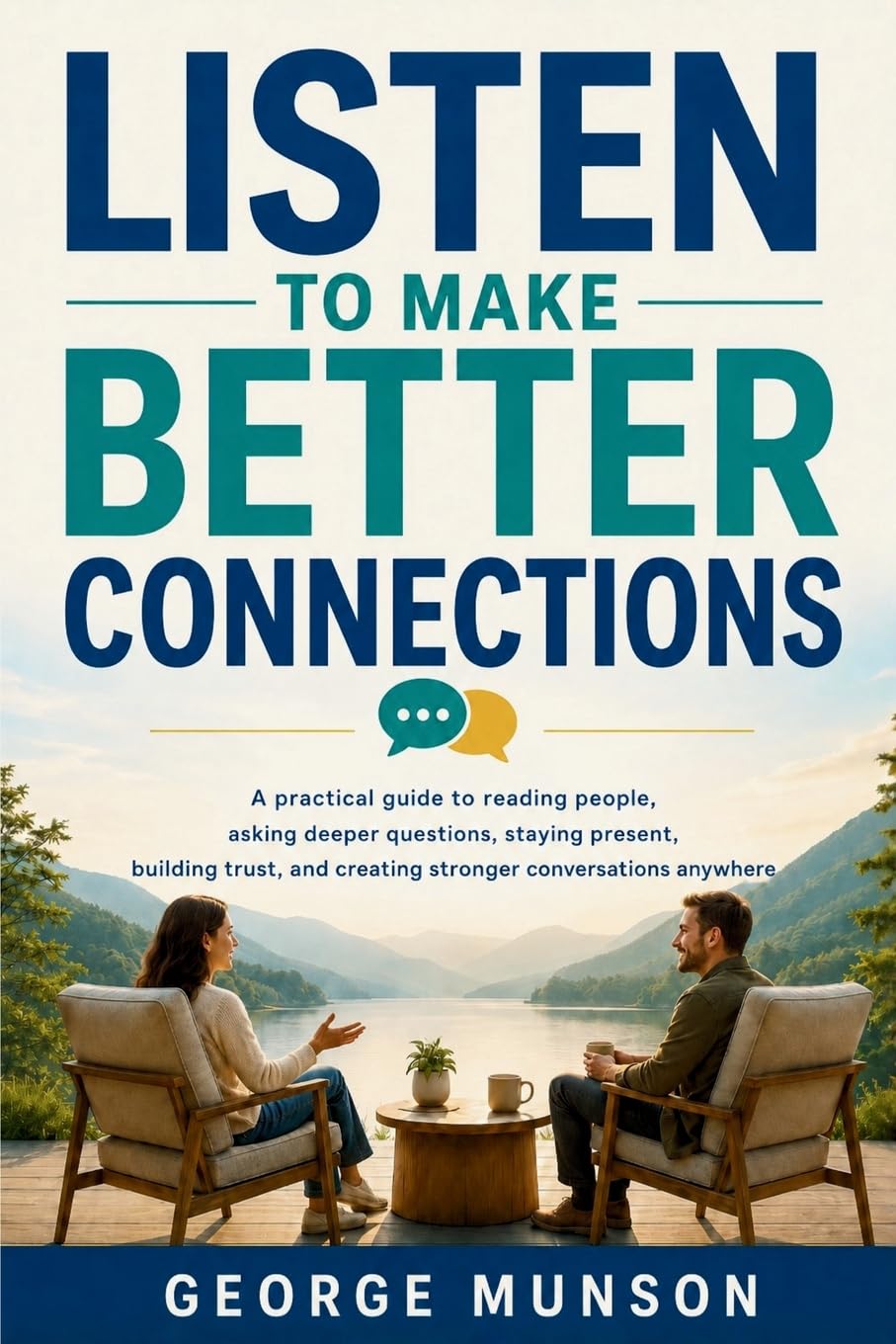 Listen to Make Better Connections: A practical guide to reading people, asking deeper questions, staying present, building trust, and creating stronger conversations anywhere baixar livro de graça
