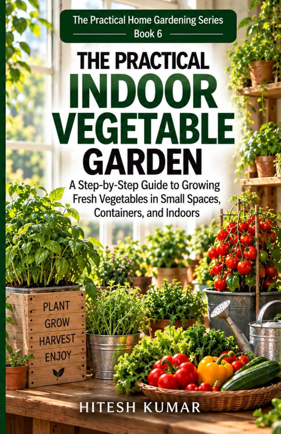 ler totalmente The Practical Indoor Vegetable Garden: A Step-by-Step Guide to Growing Fresh Vegetables in Small Spaces, Containers, and Indoors: 6