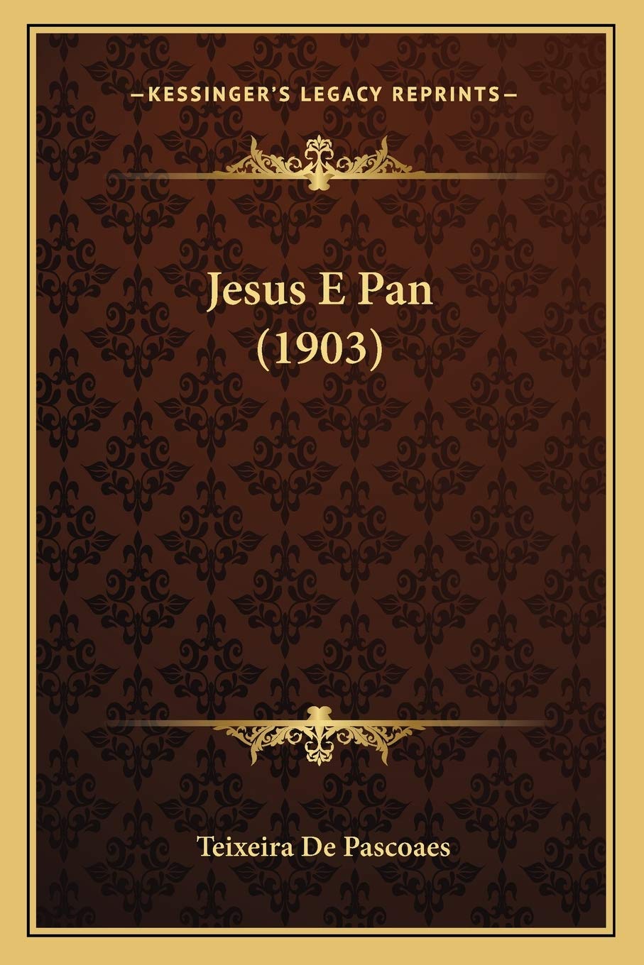 Jesus E Pan (1903) baixar livro de graça