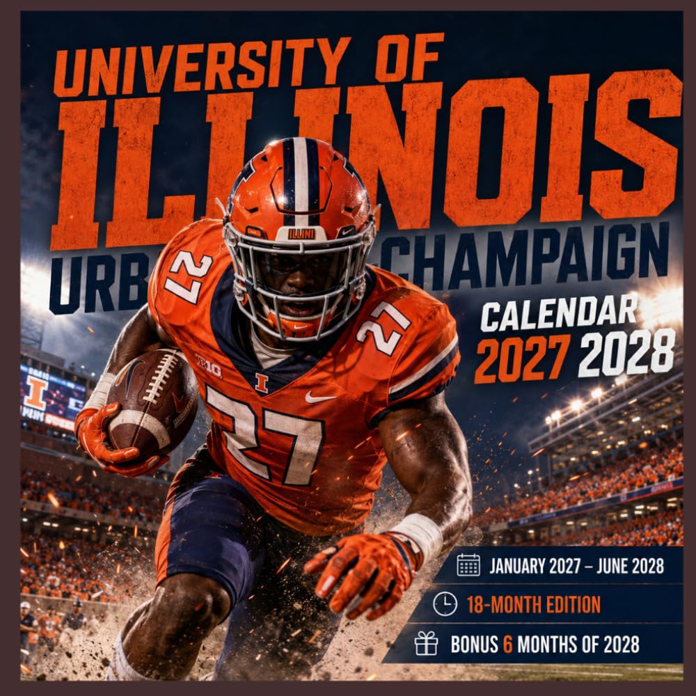 capítulo por capítulo baixar Champaign-Urbana Campus Life Calendar 2027-2028