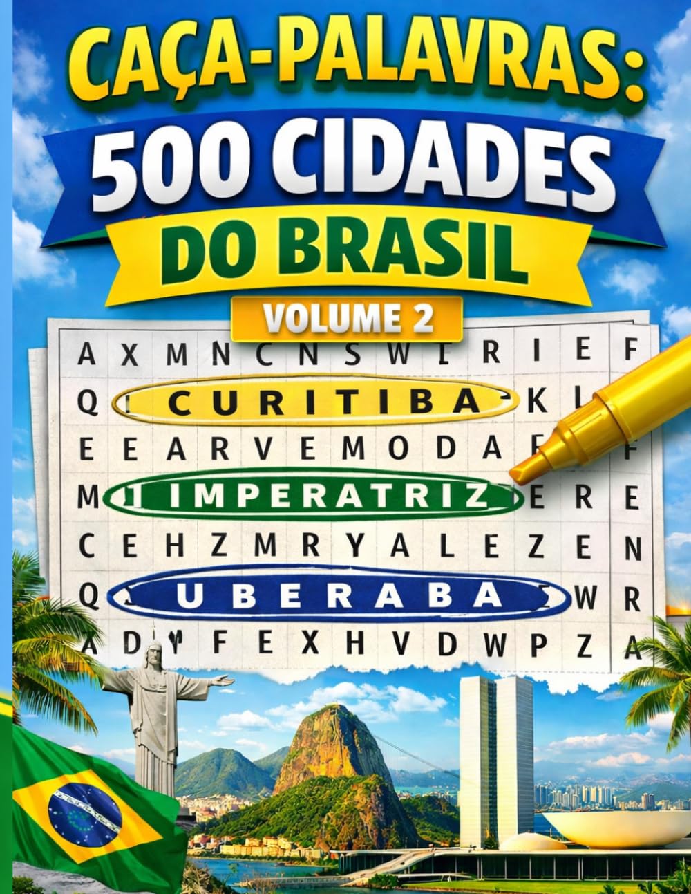 capítulo por capítulo baixar Caça Palavras: 500 Cidades do Brasil (CAÇA PALAVRAS - PAÍSES E CIDADES DO BRASIL) (Portuguese Edition)