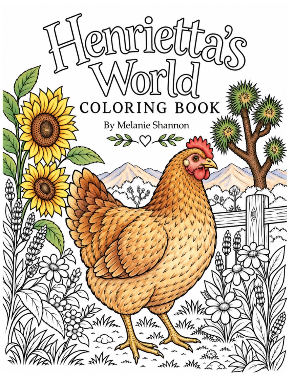 ler totalmente Henrietta's World: Chicken Coloring Book