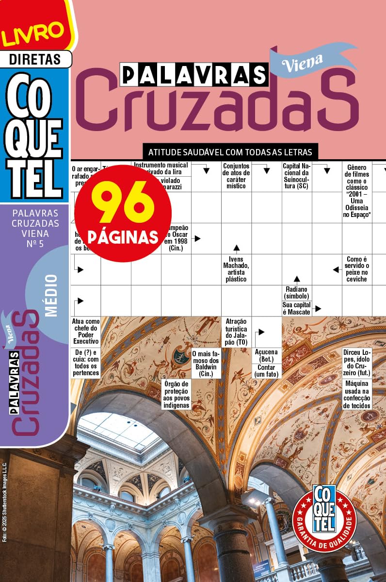 Livro Coquetel Palavras-Cruzadas Viena 5: Nível Médio baixar livro de graça