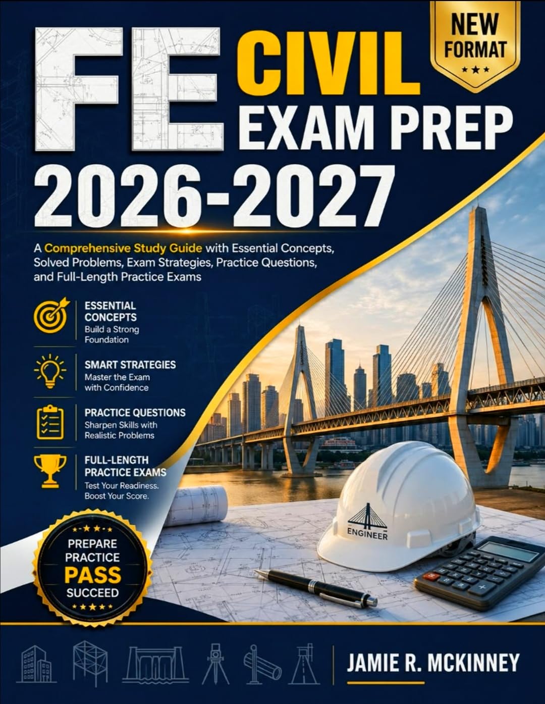 ler totalmente FE CIVIL EXAM PREP 2026-2027: A Comprehensive Study Guide with Essential Concepts, Solved Problems, Exam Strategies, Practice Questions, and Full-Length Practice Exams (English Edition)