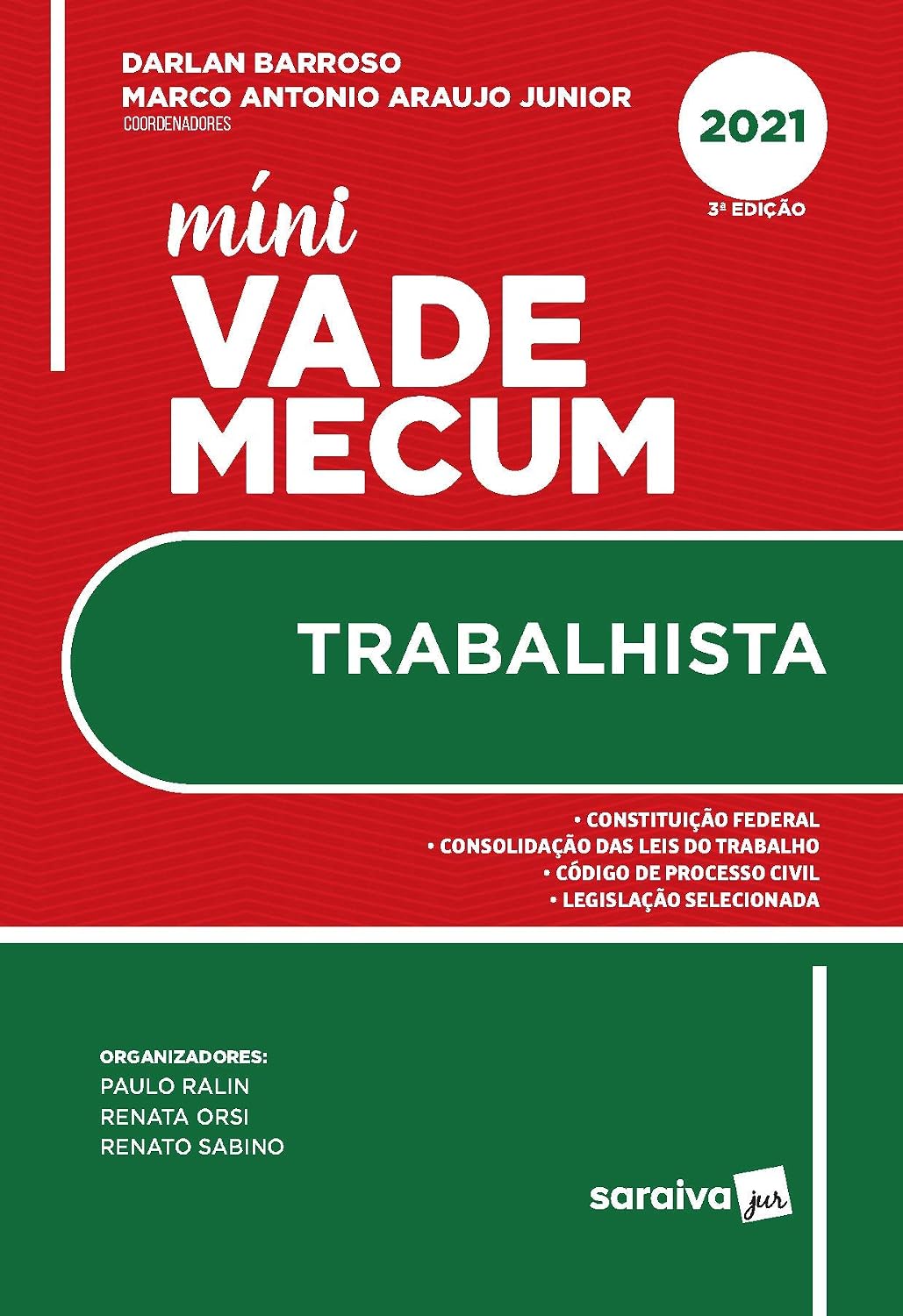 Mini Vade Mecum Trabalhista - 3 ª Edição 2021 baixar livro de graça