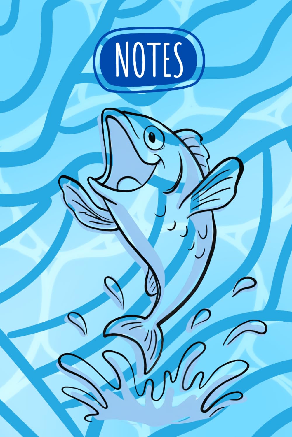 ler totalmente Cute Fish Notebook: Lined Journal for Fish Lovers | Ocean & Aquarium Fish Gift | Marine Life Notebook, 6 x 9 Inch, 120 Pages