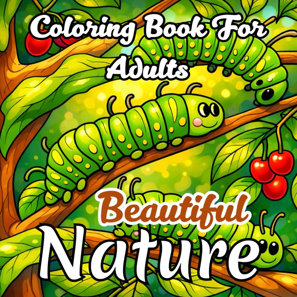 Beautiful Nature Coloring Book For Adults: Relaxing Landscapes, Floral Patterns, and Scenic Nature Designs for Stress Relief and Mindfulness baixar o livro de graça