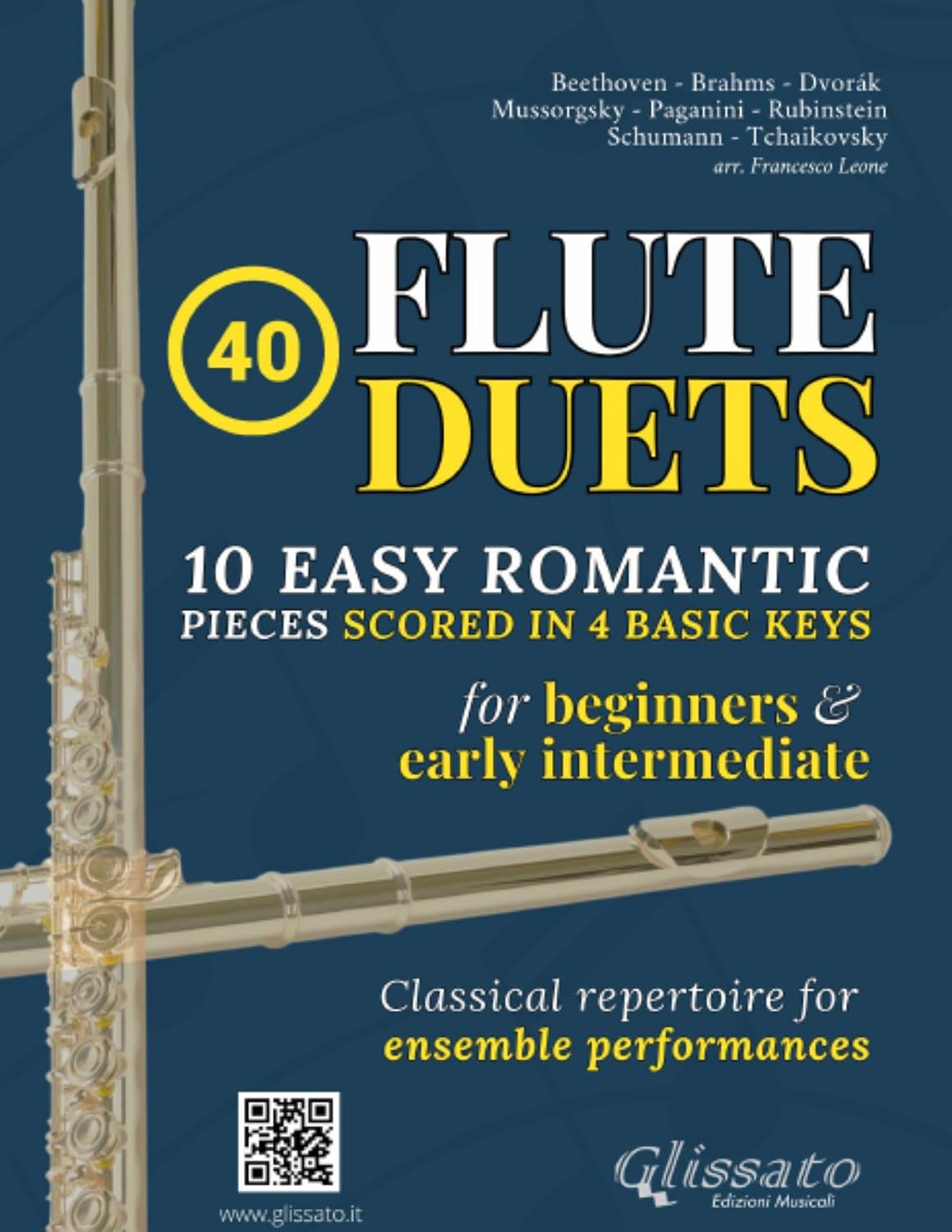 ler totalmente 40 Easy Flute Duets for Beginners: Large-Print Romantic Duet Repertoire for Lessons, Sight-Reading & Student Recitals (English Edition)