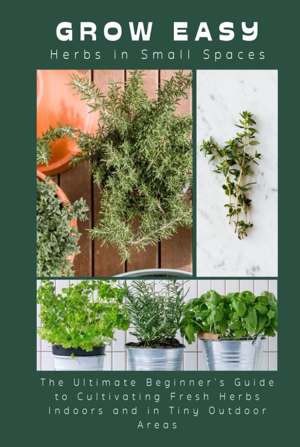 Grow Easy: Herbs in Small Spaces: The Ultimate Beginner’s Guide to Cultivating Fresh Herbs Indoors and in Tiny Outdoor Areas baixar o livro de graça