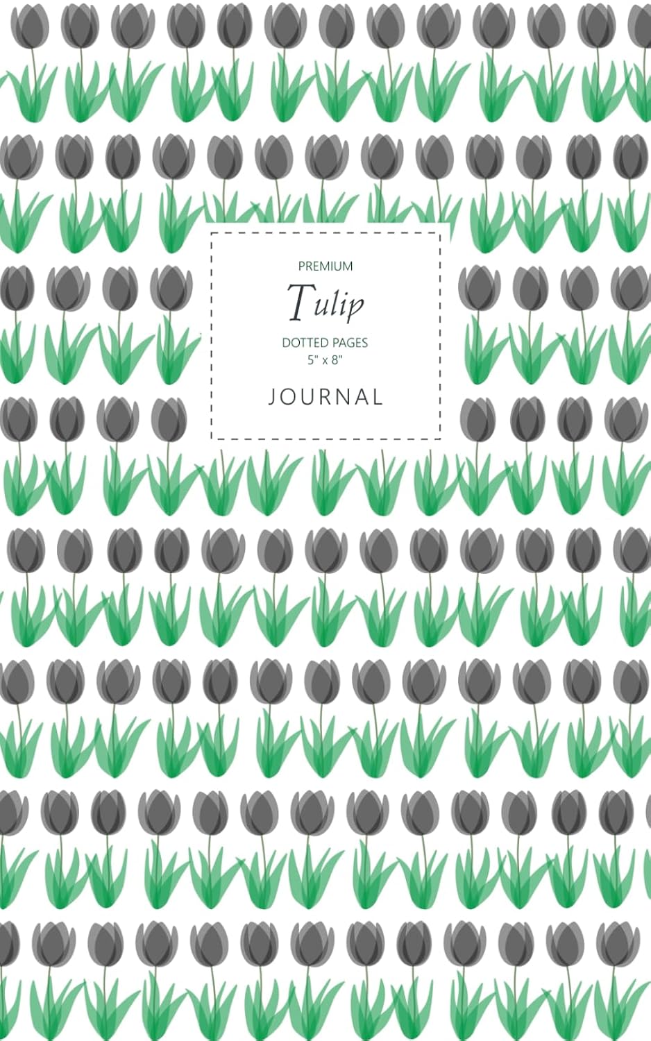 ler totalmente Tulip Journal - Dotted Pages - 5x8 - Premium: (Black Edition) Flower Journal 96 dot grid pages (5x8 inches / 12.7x20.3cm / Junior Legal Pad/Nearly A5)