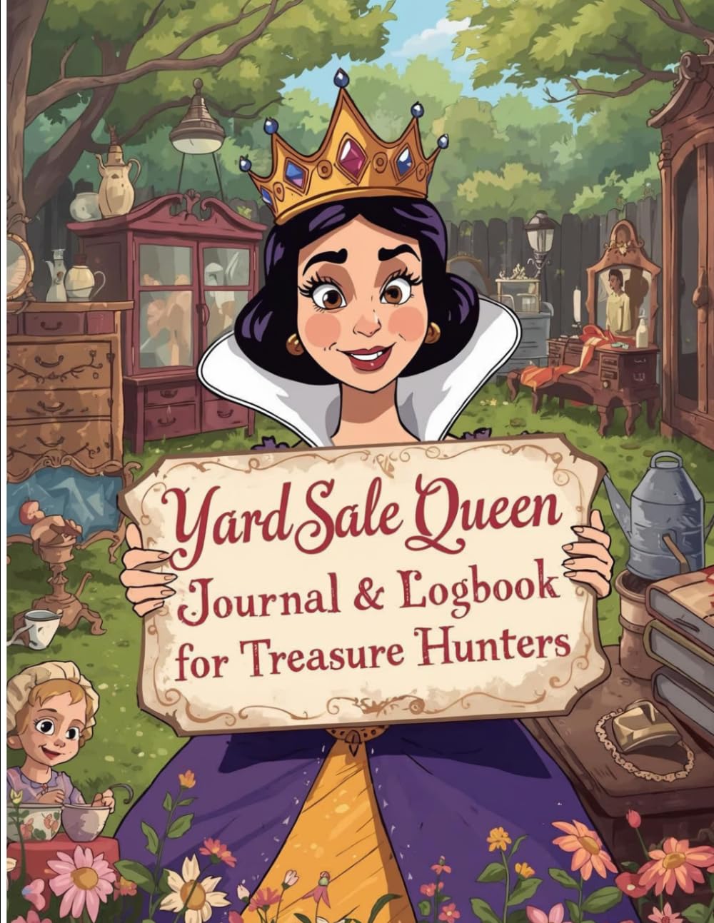 Yard Sale Queen: Journal & Logbook for Treasure Hunters baixar livro de graça