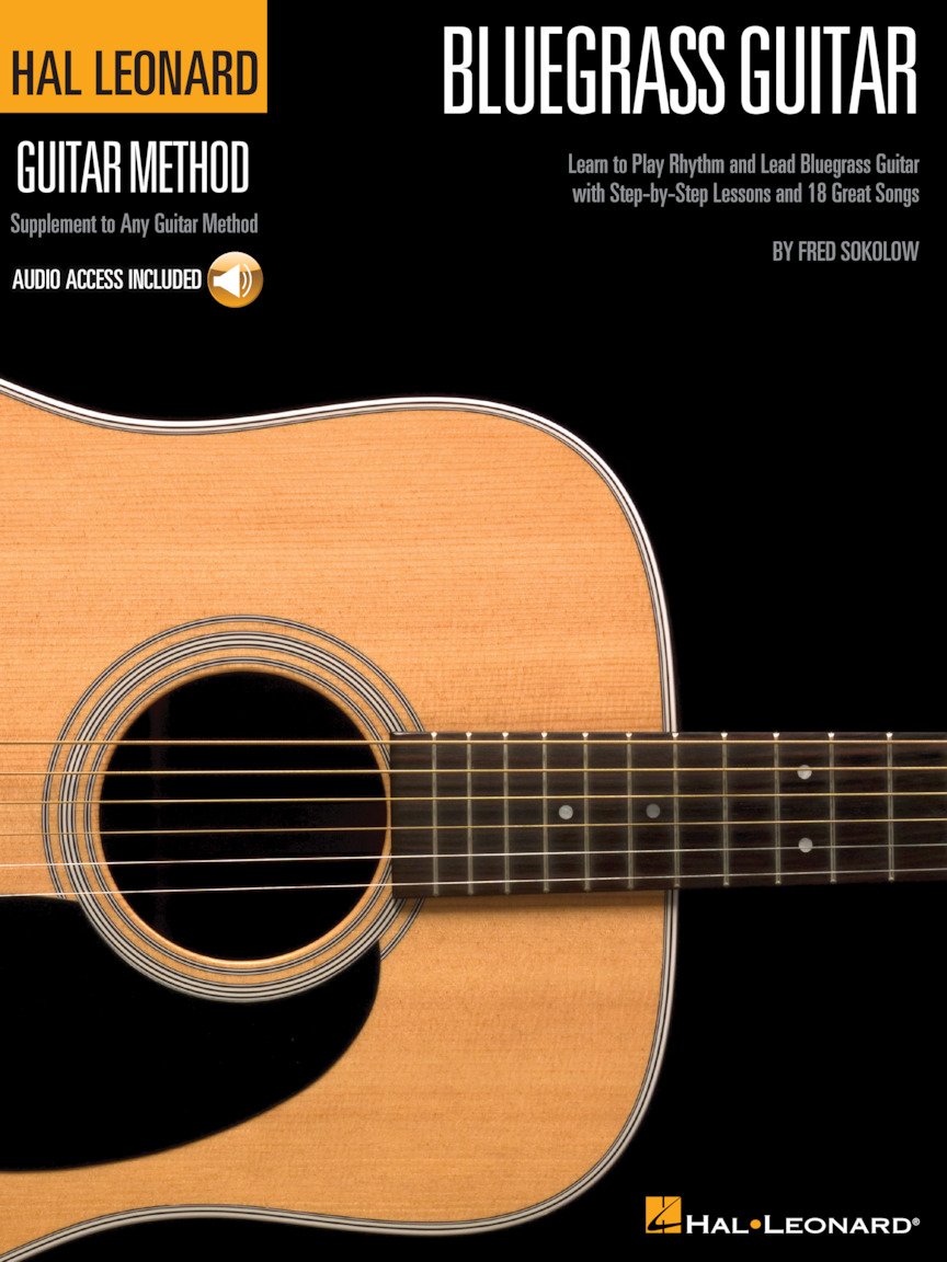 ler totalmente Bluegrass Guitar: Learn to Play Rhythm and Lead Bluegrass Guitar With Step-by-step Lessons and 18 Great Songs