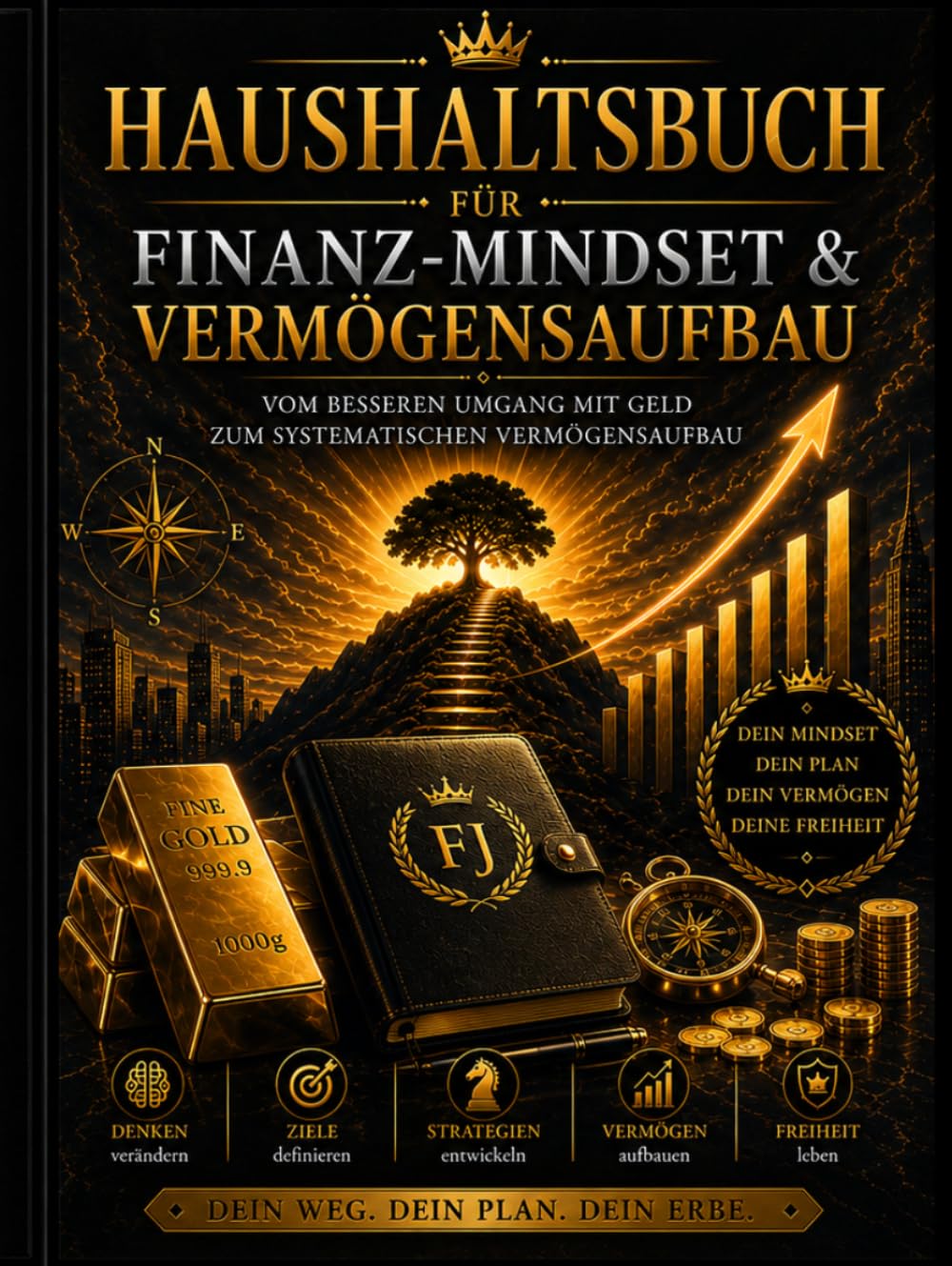 Haushaltsbuch für Finanz-Mindset & Vermögensaufbau: Vom besseren Umgang mit Geld zum systematischen Vermögensaufbau (German Edition) baixar livro de graça