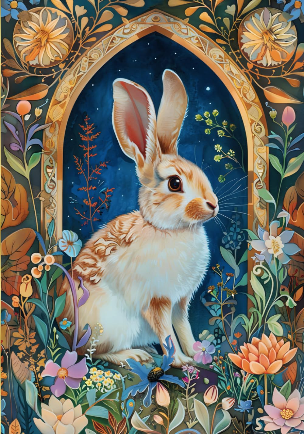 capítulo por capítulo baixar Boho Floral Journal with Whimsical Rabbit: Aesthetic Notebook for Mindfulness, Creative Expression, and Lightly Lined Pages for Adults, Teens, and Kids