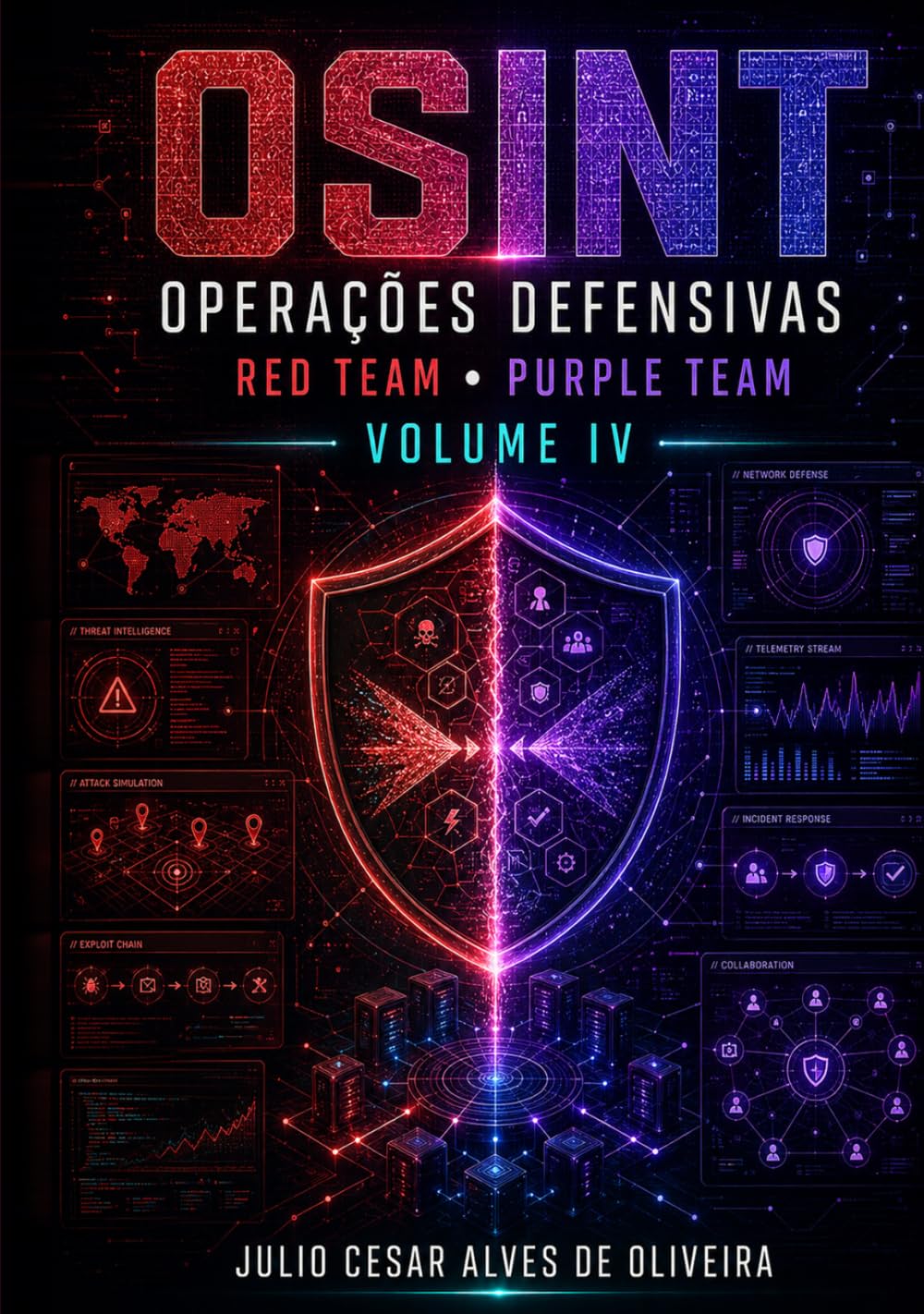OSINT e Inteligência Cibernética: Volume IV – Operações Defensivas Avançadas, Red Team, Purple Team e Simulação de Adversários (Portuguese Edition) baixar livro de graça
