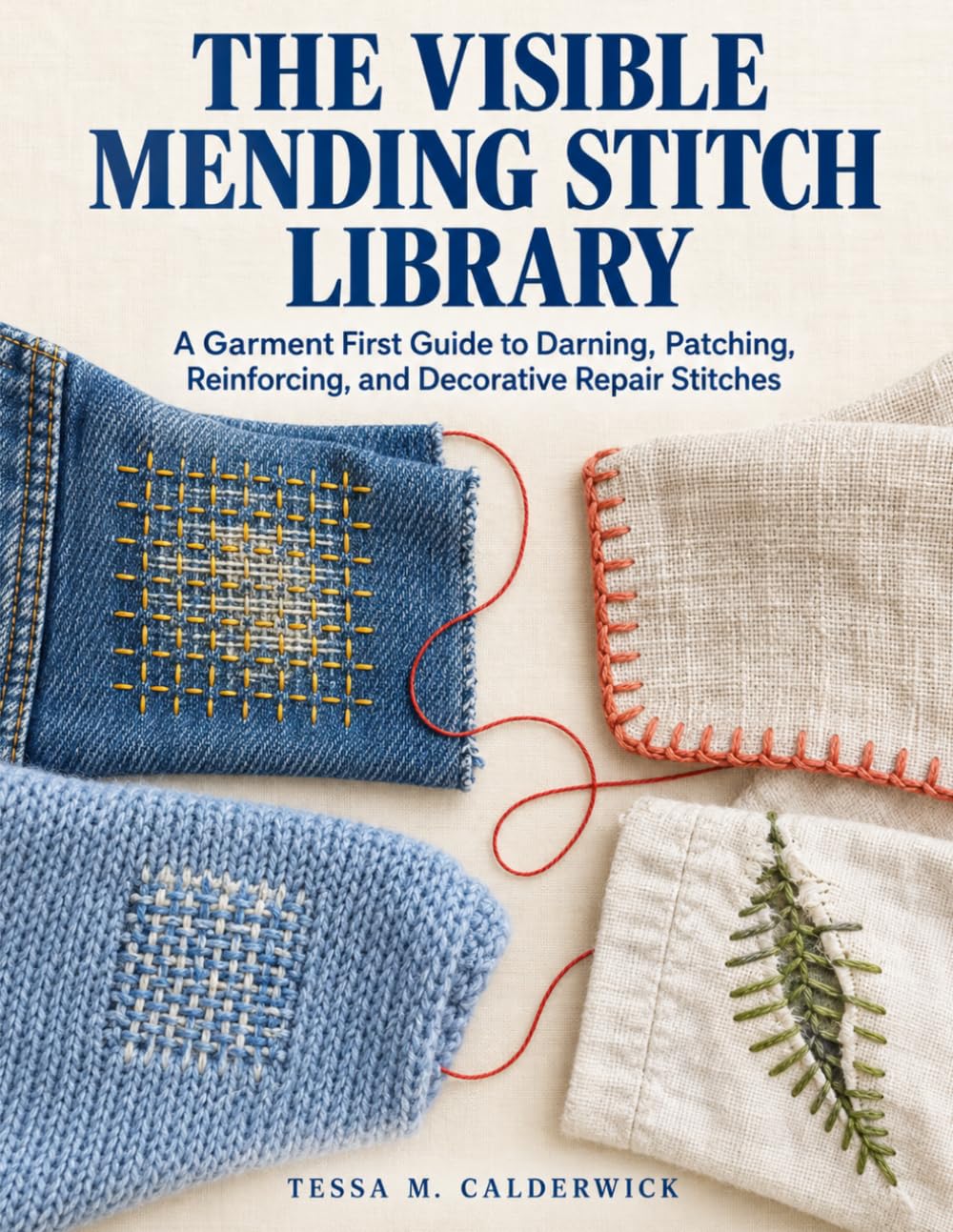 THE VISIBLE MENDING STITCH LIBRARY: A Garment First Guide to Darning, Patching, Reinforcing, and Decorative Repair Stitches baixar livro de graça