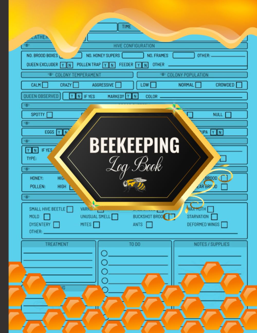 capítulo por capítulo baixar Beekeeping Log Book: Honey Bee Farming Tracker, Perfect Beekeeping Books For Adults