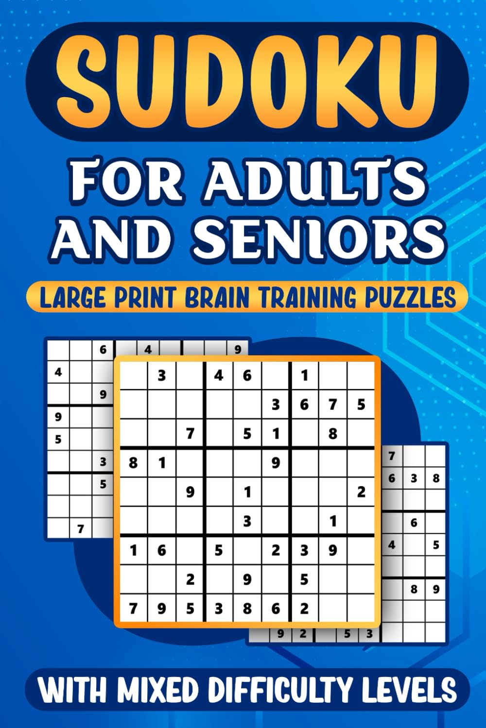 capítulo por capítulo baixar SUDOKO FOR ADULTS AND SENIORS: LARGE PRINT BRAIN TRAINING PUZZLES