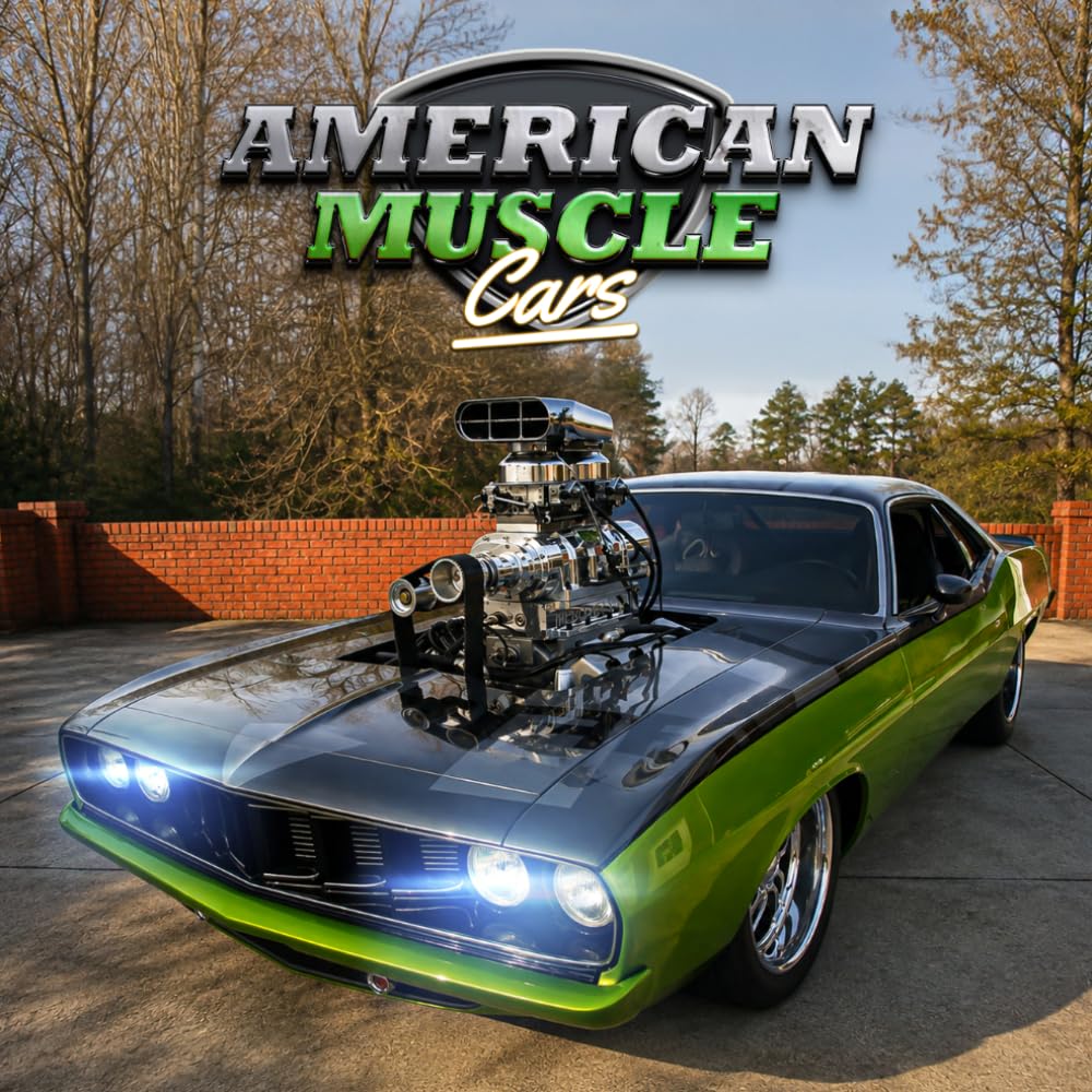 American Muscle Cars Calendar 2027: Classic Cars and Road Scenes baixar o livro de graça