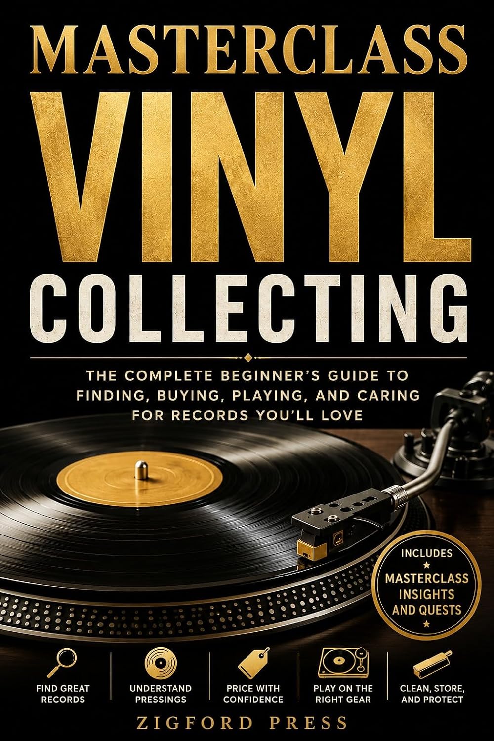 MASTERCLASS: VINYL COLLECTING: A Beginner’s Guide to Buying, Collecting, Playing & Caring for Vinyl Records (Masterclass Series) (English Edition) baixar livro de graça