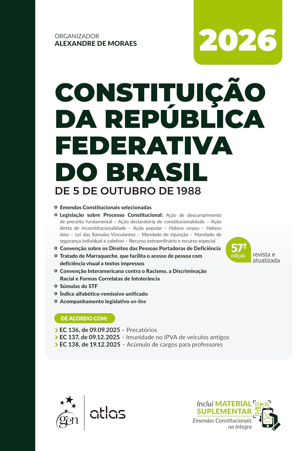 Constituição da República Federativa do Brasil - 57ª Edição 2026 baixar livro de graça