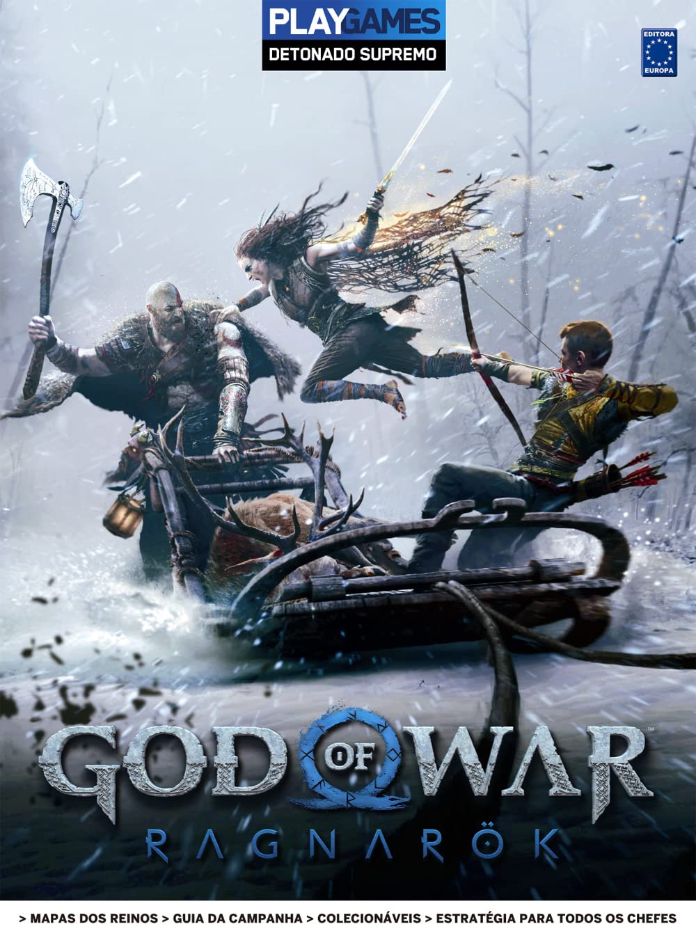 capítulo por capítulo baixar Detonado Supremo - God Of War Ragnarok