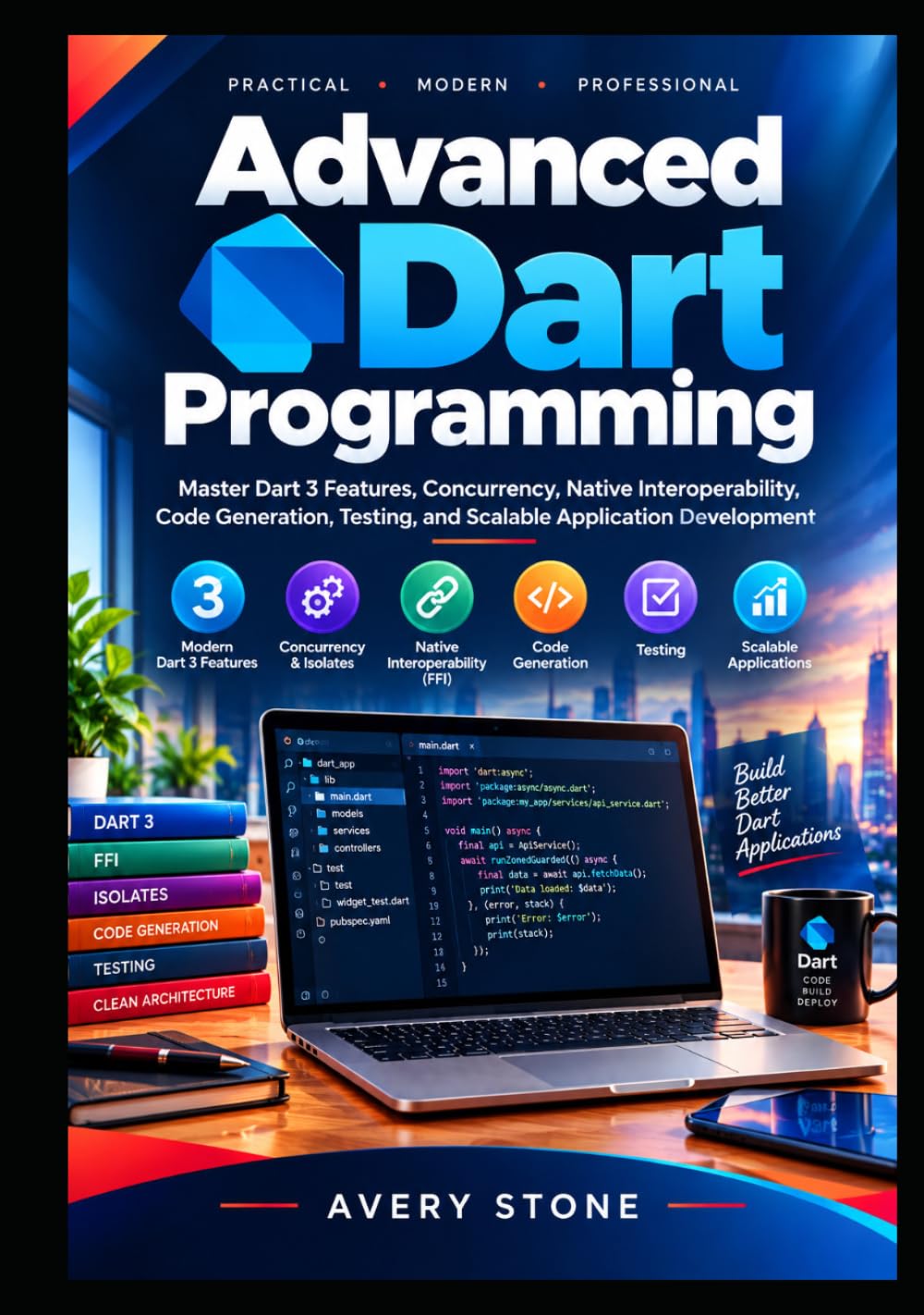 Advanced Dart Programming: Master Dart 3, Concurrency, Native Interoperability, Code Generation, Testing, and Scalable Application Development (The Complete Dart Programming Series) baixar livro de graça
