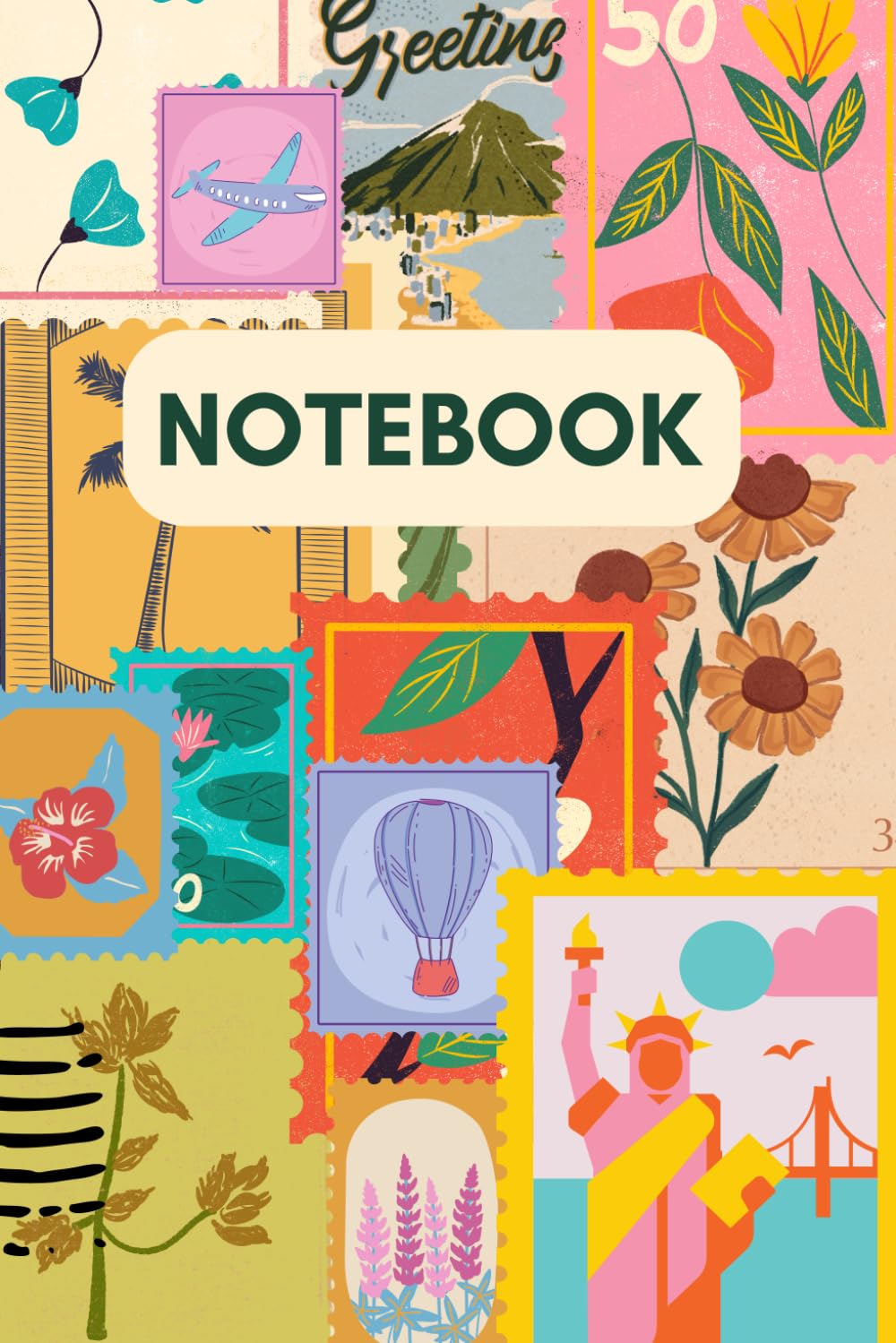 NOTEBOOK: For Stamp Lovers & Collectors, 120 blank pages with lines, 6x9" baixar livro de graça