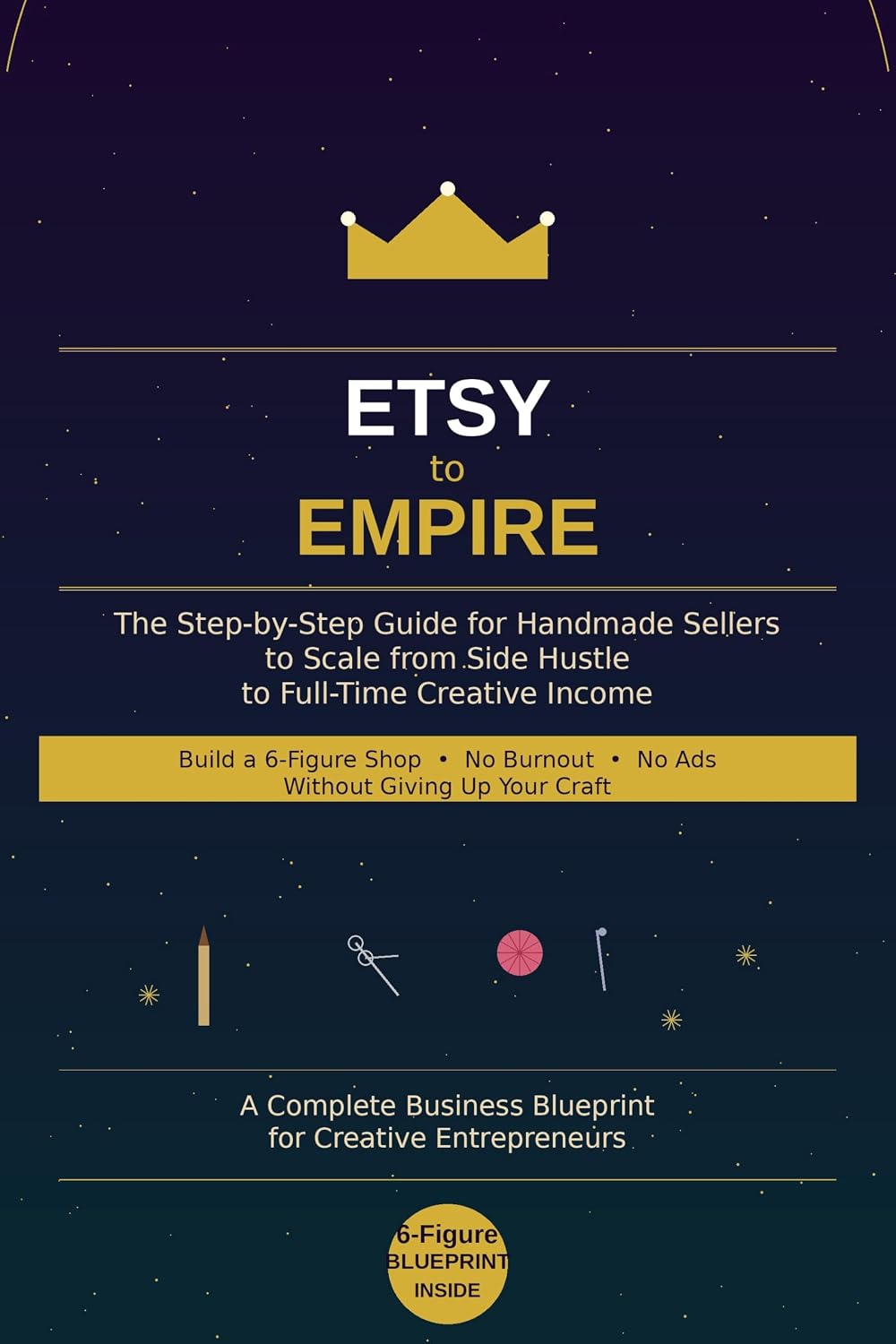 ler totalmente Etsy to Empire: The Step-by-Step Guide for Handmade Sellers to Scale from Side Hustle to Full-Time Creative Income (English Edition)