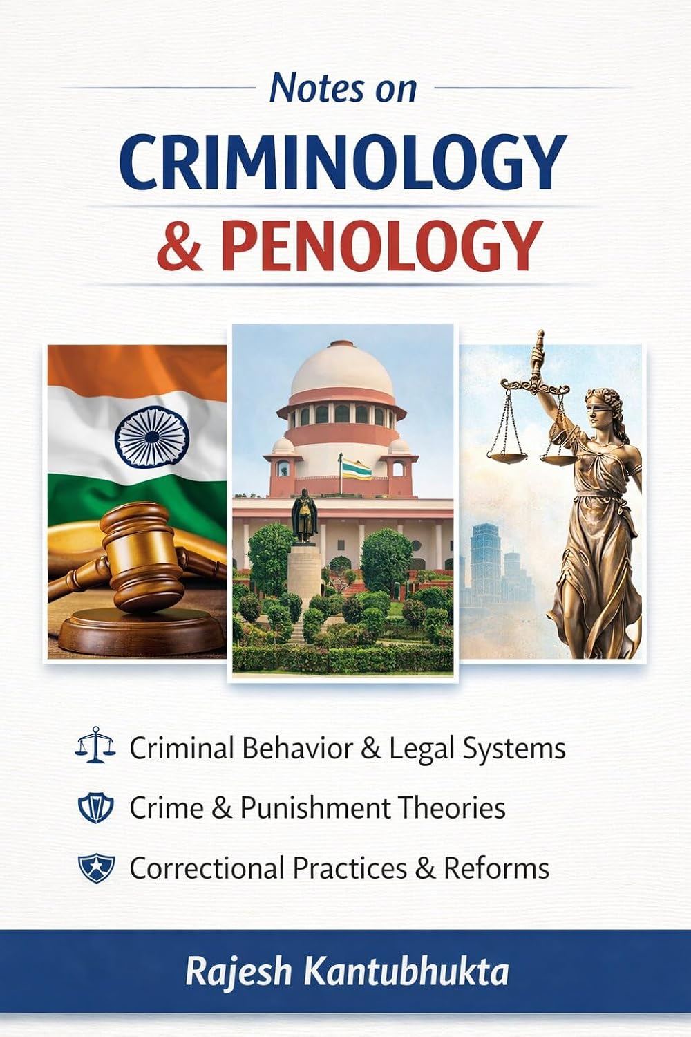 A Notes on Criminology & Penology (English Edition)