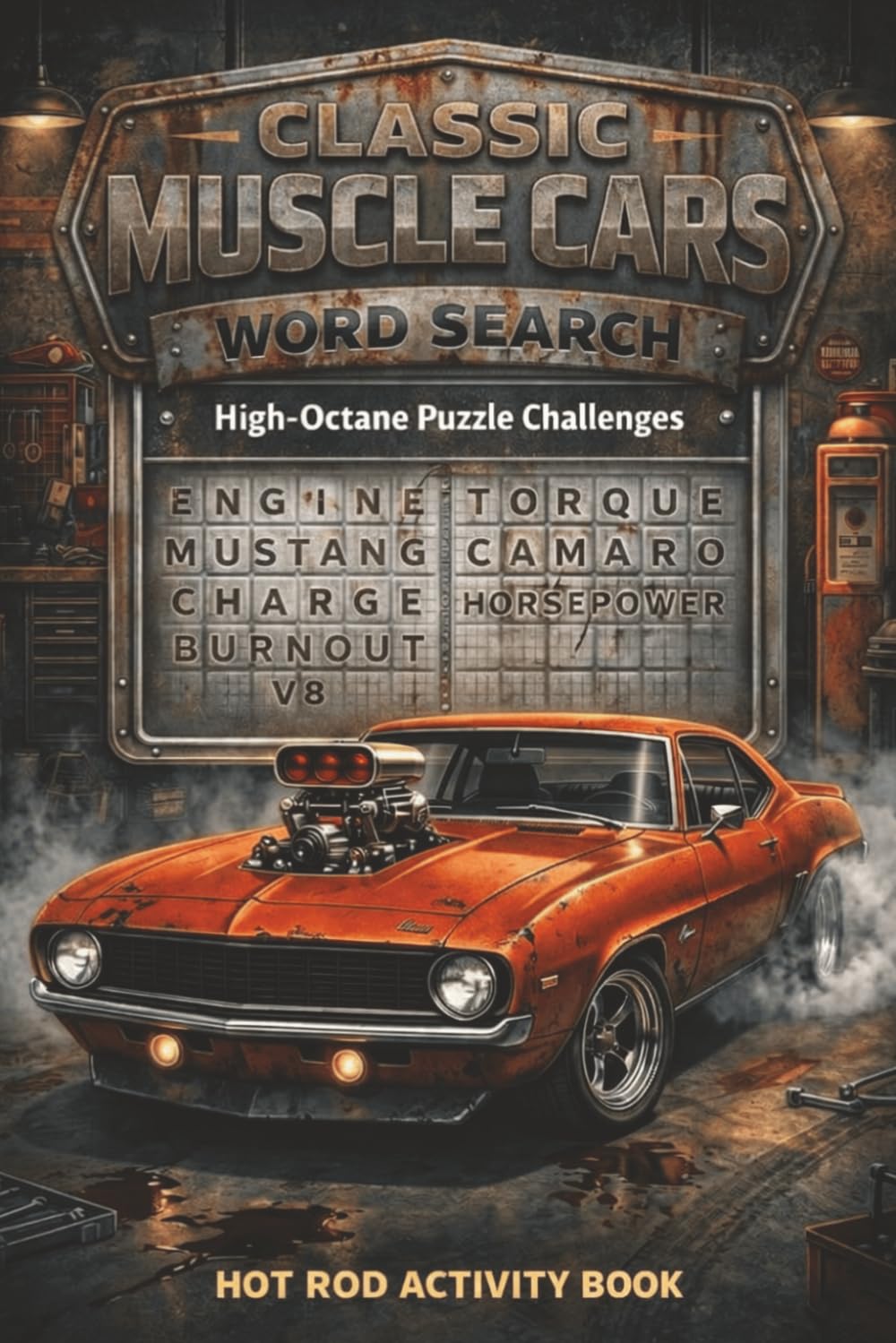 capítulo por capítulo baixar Classic Muscle Cars Word Search: High Performance Auto Puzzles, Vintage American Fast Cars, V8 Engine Fans, Hot Rod Activity Book