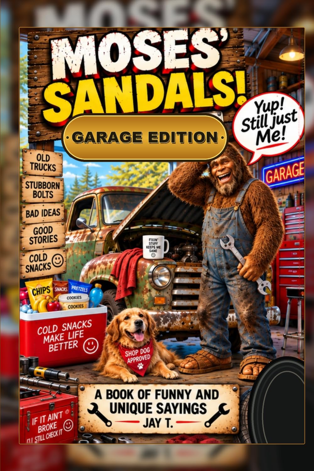 Moses' Sandals! Garage Edition: A Book of Funny and Unique Sayings for the Garage baixar livro de graça