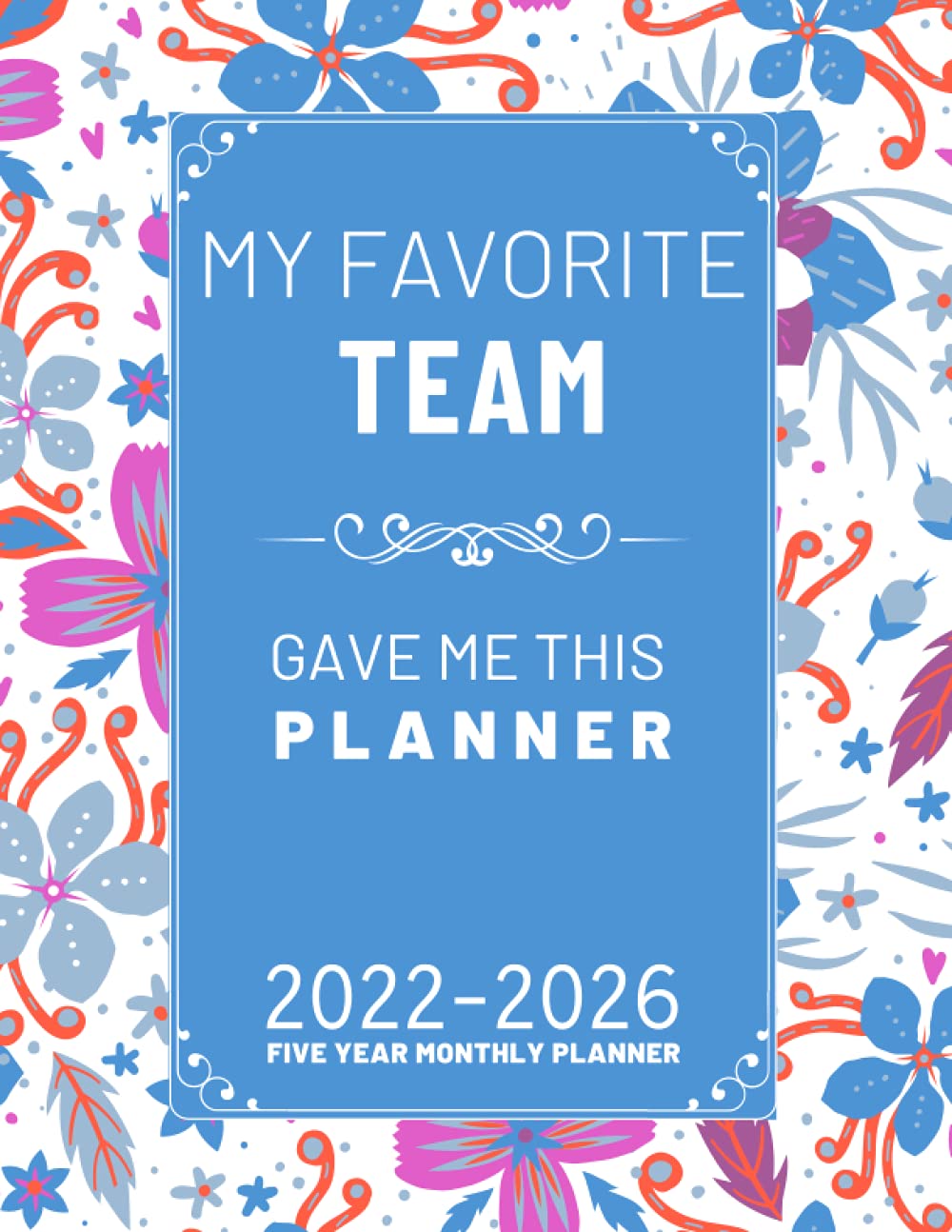 capítulo por capítulo baixar Five year planner 2022-2026: Large 5-Year Monthly Calendar Schedule Appointment Organizer A4 | January 2022 to December 2026 - 60 Months | Farewell Appreciation Team, Thank you gifts