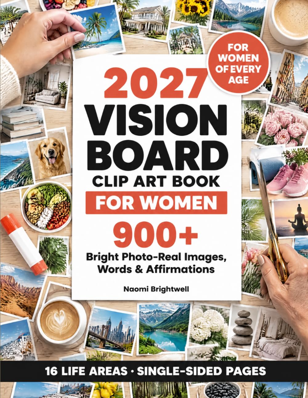 capítulo por capítulo baixar 2027 Vision Board Clip Art Book for Women: 900+ Bright Photo-Real Images, Words & Affirmations